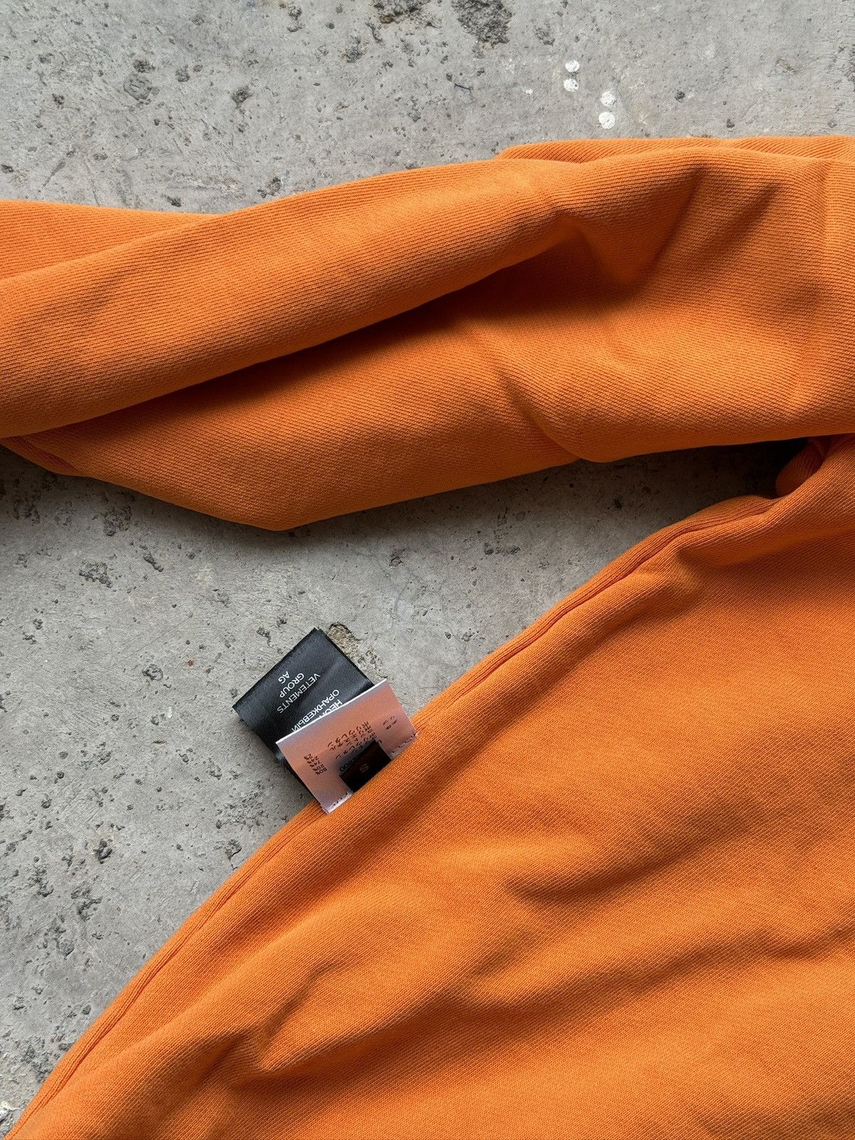 Vetements *RARE* GVASALIA VETEMENTS INSIDE OUR REVERSE HOODIE ORANGE Size US S / EU 44-46 / 1 - 11 Thumbnail