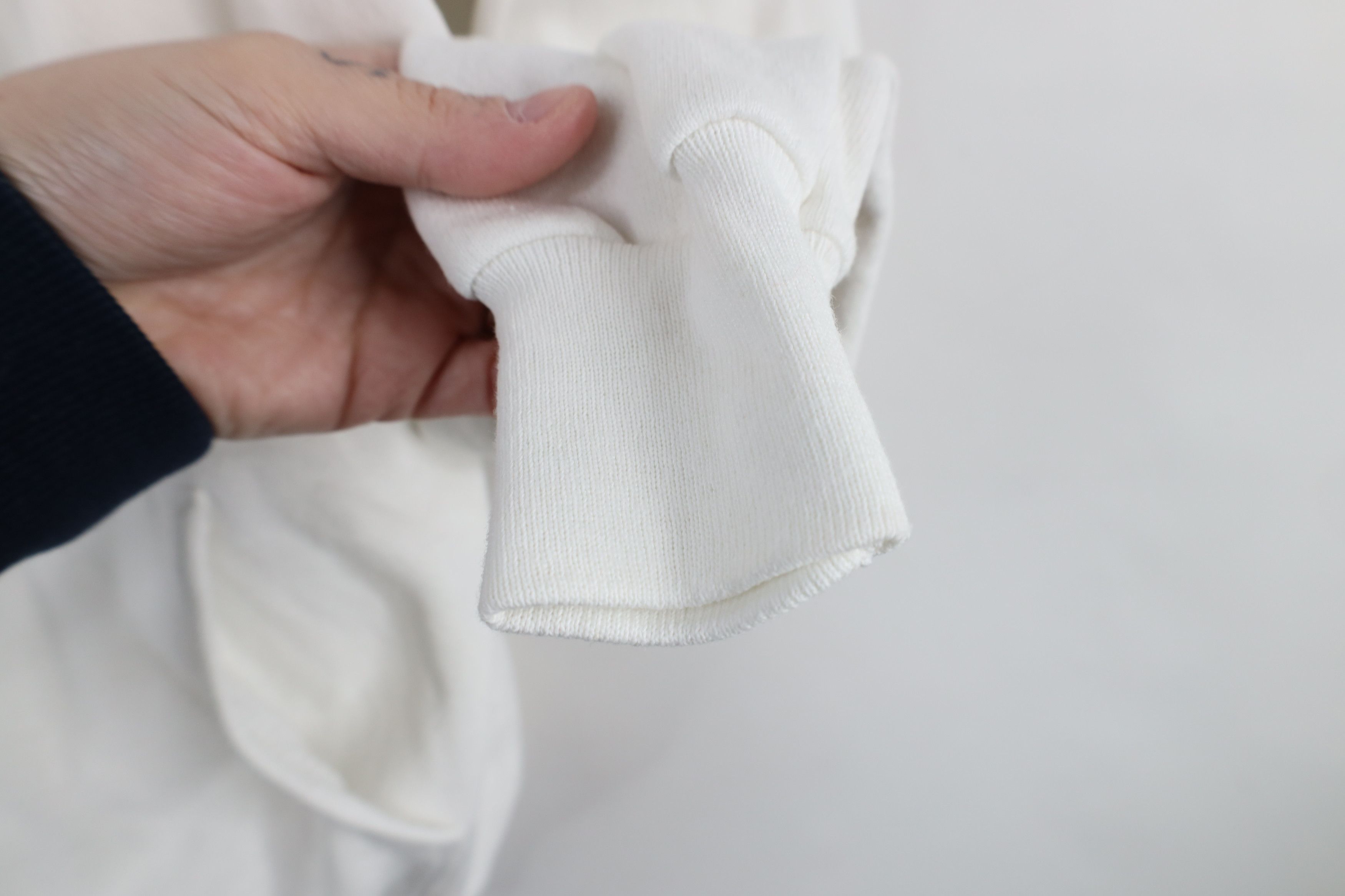 Hanes × Vintage Vintage 80s 90s Hanes Streetwear Hoodie Sweatshirt White USA Size US M / EU 48-50 / 2 - 6 Thumbnail