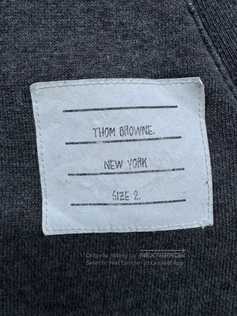 Thom Browne Thom Browne Dark gray coat Size US M / EU 48-50 / 2 - 4 Thumbnail