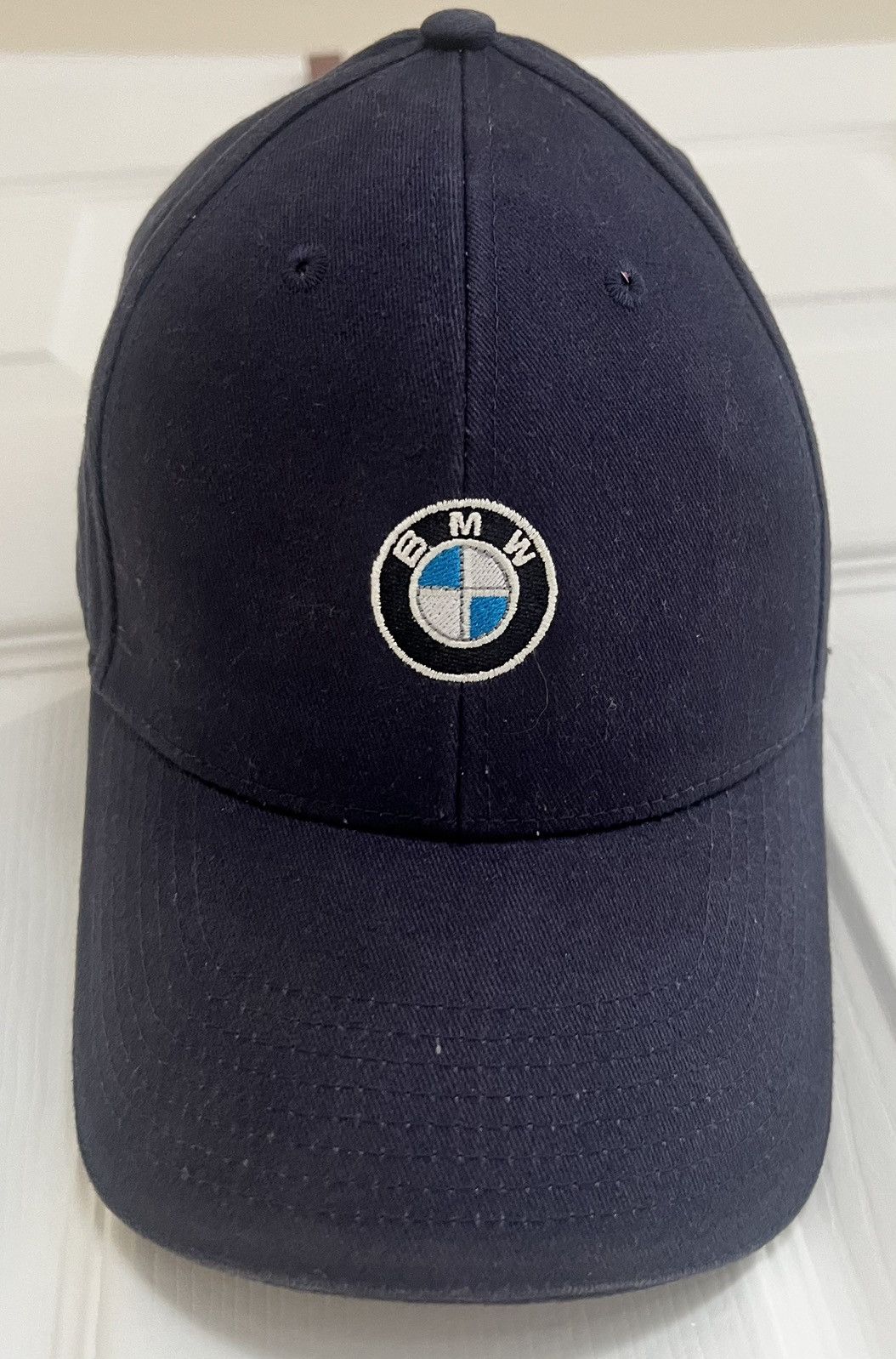 BMW BMW Hat Blue Adjustable Strapback Embroidered Logo Cap Size ONE SIZE - 1 Thumbnail