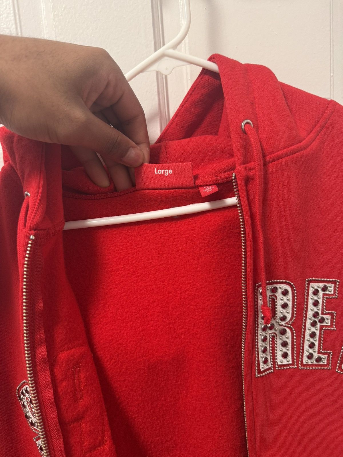 トップス Supreme x B.B. Simon Zip Up Hooded red Supreme b.b. Simon Zip Up Hooded Sweatshirt Red Men's - SS25