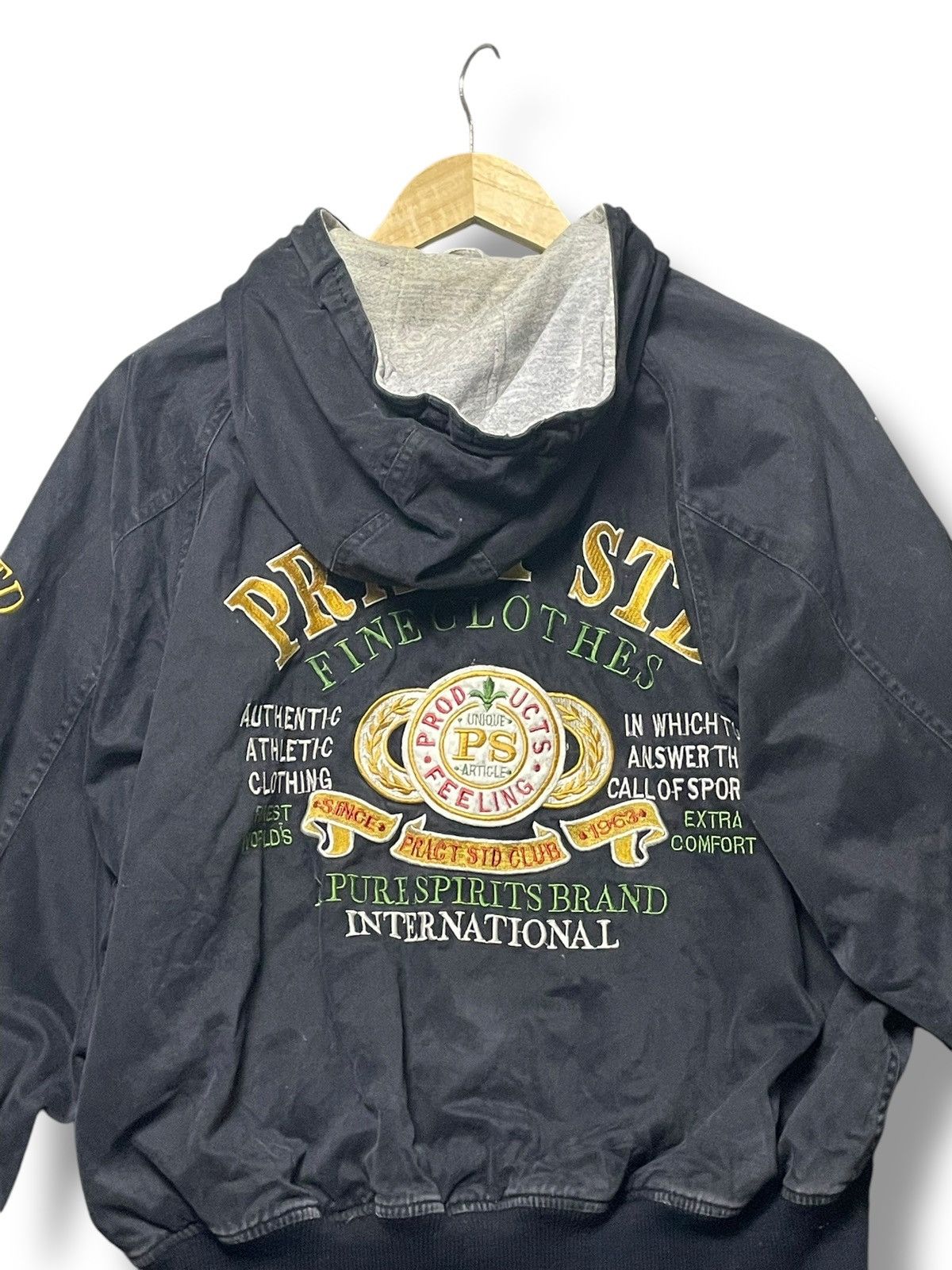 Japanese Brand × Vintage Vintage Pract Studio Reversible Zipper Hoodie Jacket(46) Size US M / EU 48-50 / 2 - 8 Thumbnail