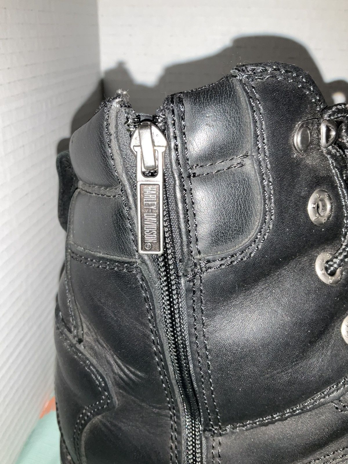 Harley Davidson Motorcycle Boots Size US 13 / EU 46 - 8 Thumbnail