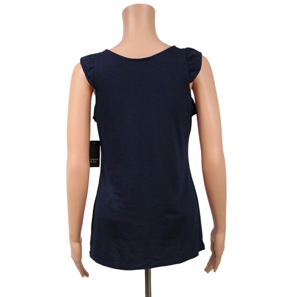 Other Crown & Ivy Sleeveless Top Women's Size Small Size S / US 4 / IT 40 - 3 Thumbnail