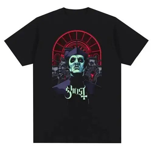 Japanese Brand × Vintage Ghost Rock Band Graphic Print T Shirt Men Women Size US L / EU 52-54 / 3 - 2 Thumbnail