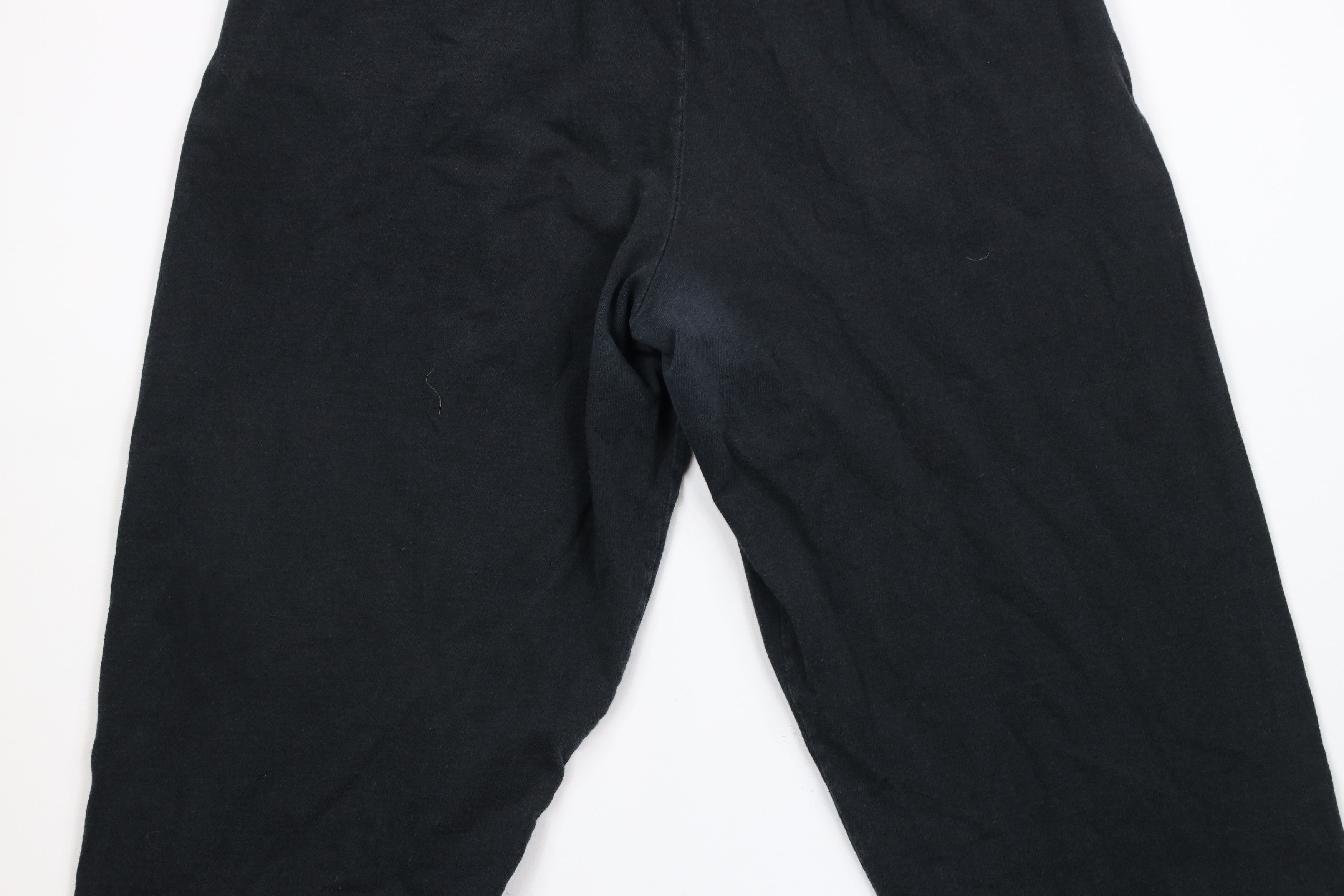 Champion × Vintage Vintage Champion Lightweight Joggers Pants Black Cotton Size US 34 / EU 50 - 9 Thumbnail