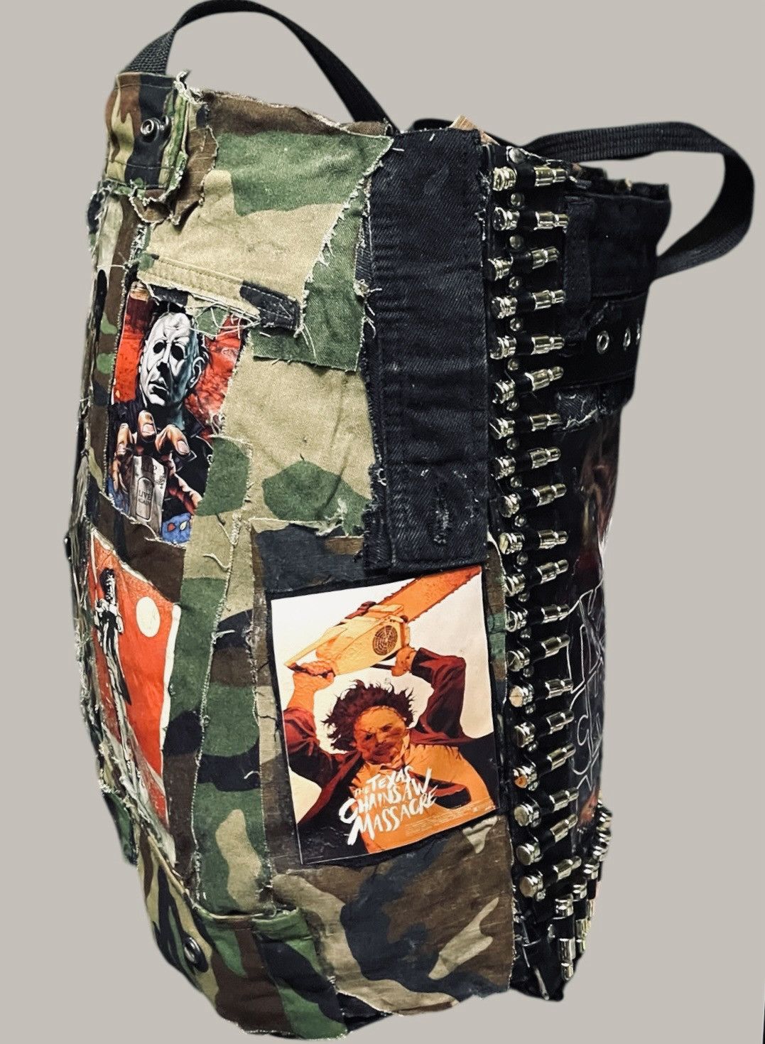 Other Texas Chainsaw Massacre Handmade Shoulder Bag Size ONE SIZE - 6 Thumbnail