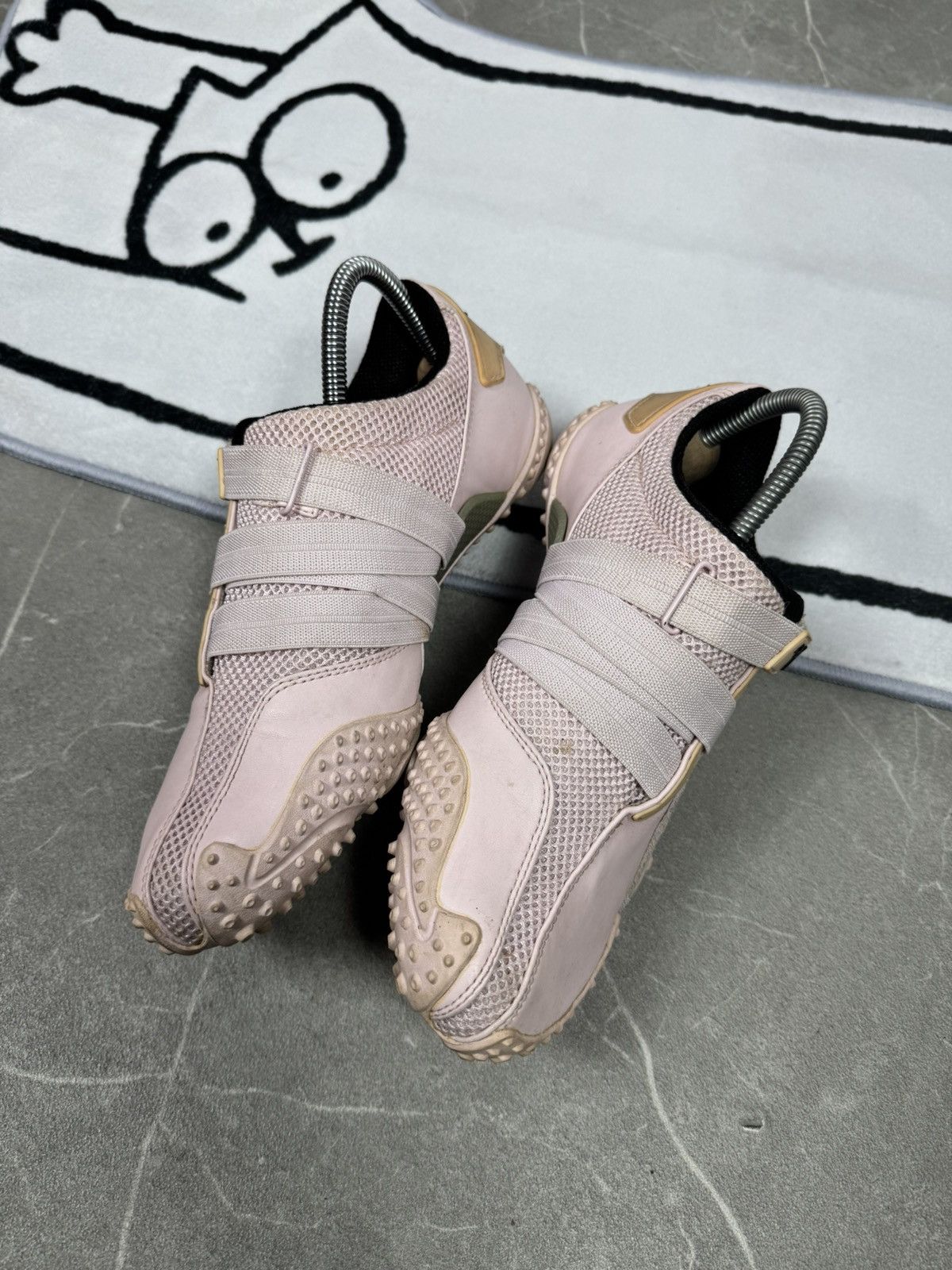Puma Puma Monstro Dirty Pink Leather Vintage 00s Style Rare Size US 8 / EU 41 - 4 Thumbnail