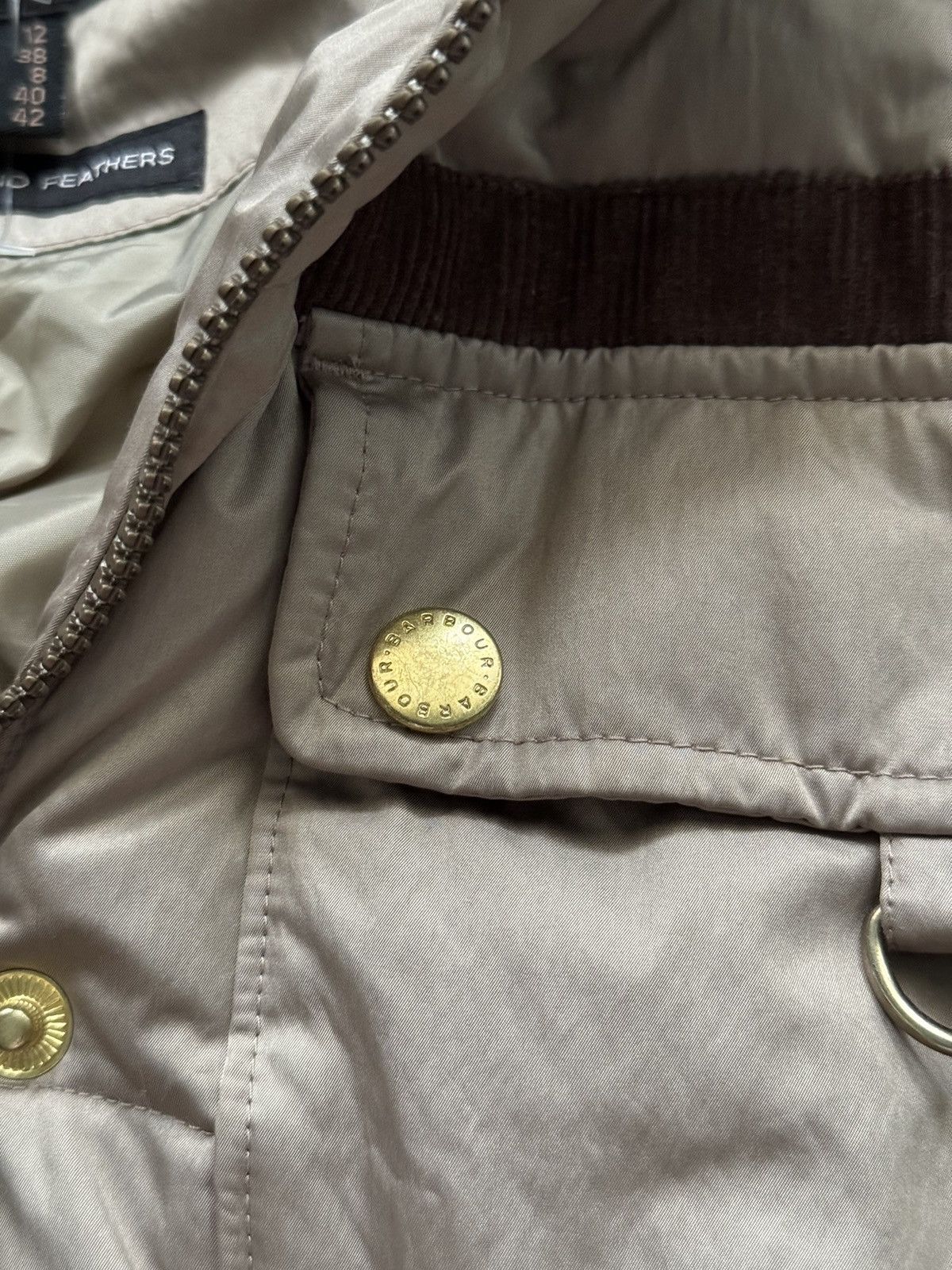 Barbour × Designer Barbour arctic parka puffer down belted jacket Size M / US 6-8 / IT 42-44 - 5 Thumbnail