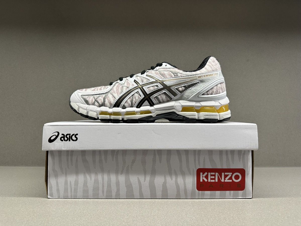 Asics × Kenzo ASICS Gel-Kayano 20 KENZO Glacier Gray Size US 9 / EU 42 - 2 Thumbnail