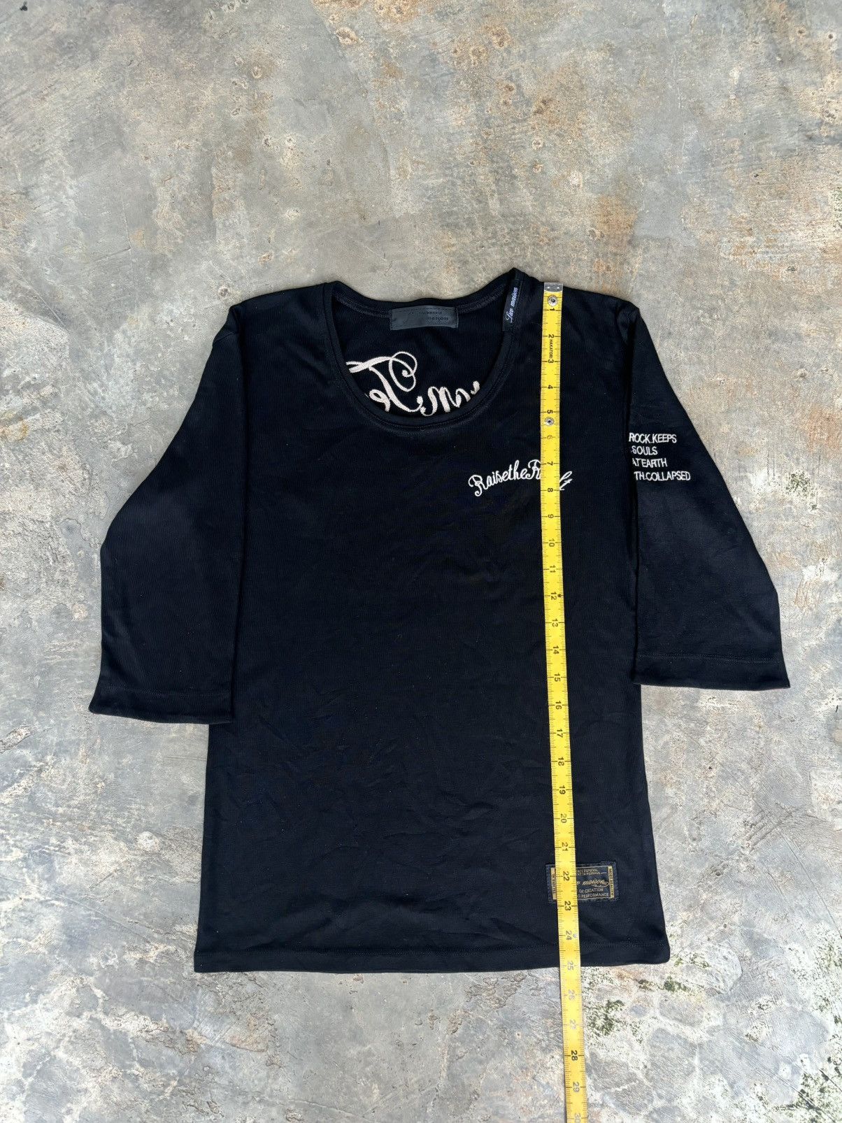 Hysteric Glamour × If Six Was Nine × Japanese Brand Y2k Glam Rock Black Ifsix Lgb Style Tshirt Size US M / EU 48-50 / 2 - 12 Thumbnail