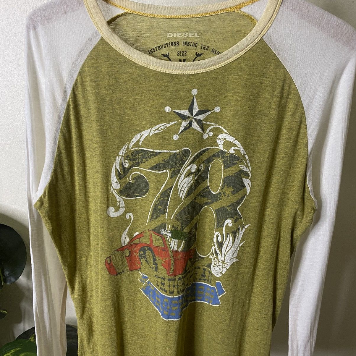 Diesel Y2K Diesel LS T Shirt Size US M / EU 48-50 / 2 - 2 Thumbnail