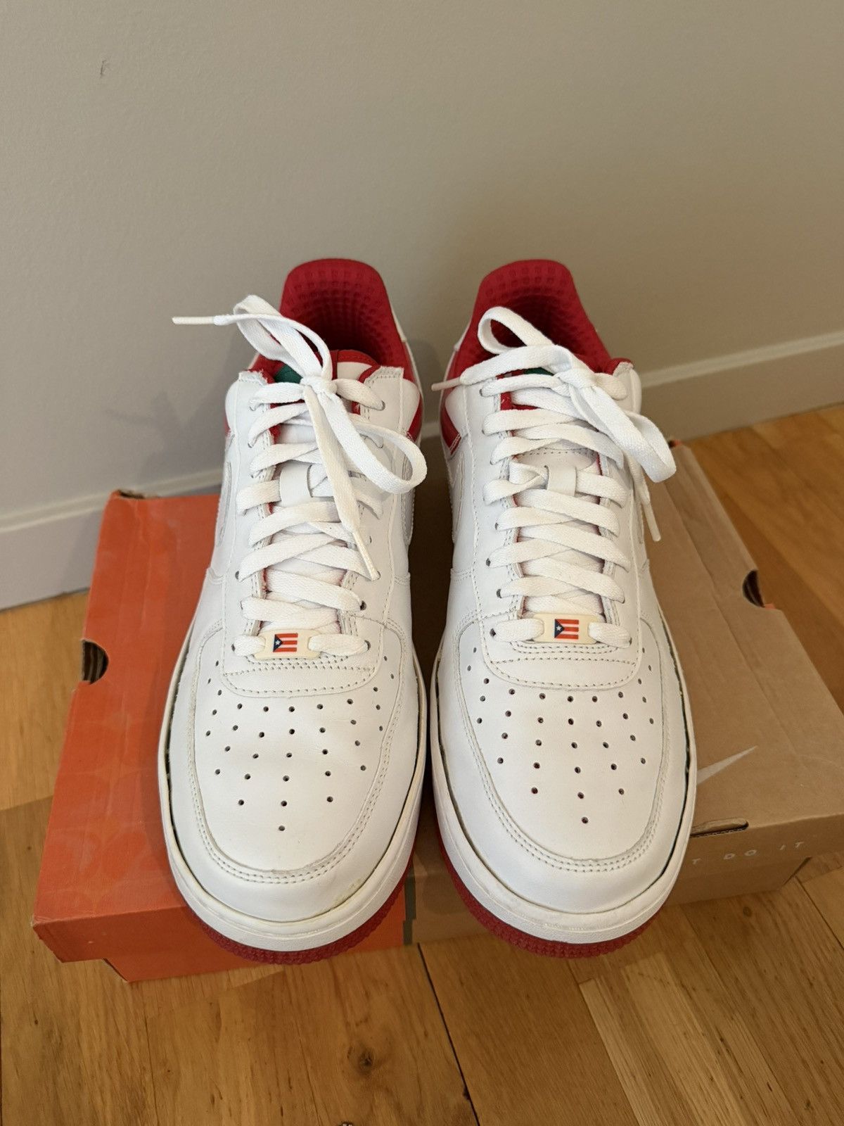 Nike Air force 1 puerto rice 2006. Size 11 Size US 11 / EU 44 - 1 Thumbnail