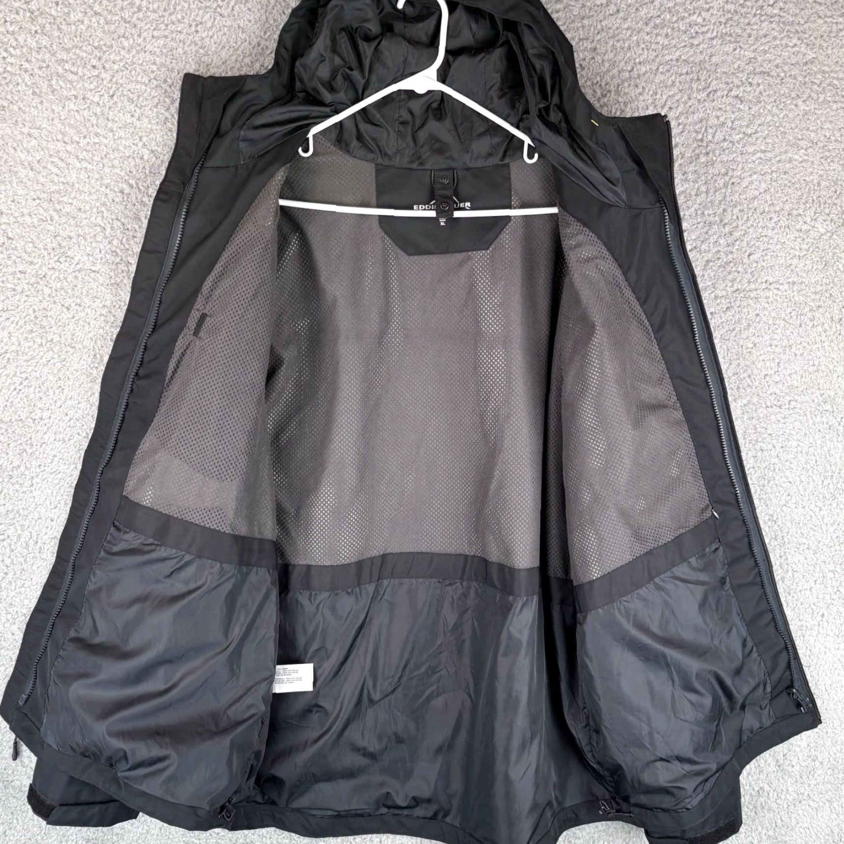 Eddie Bauer Eddie Bauer Weatheredge Plus 3 In 1 Jacket Mens XL Black Company Logo NO LINER Size US XL / EU 56 / 4 - 4 Thumbnail