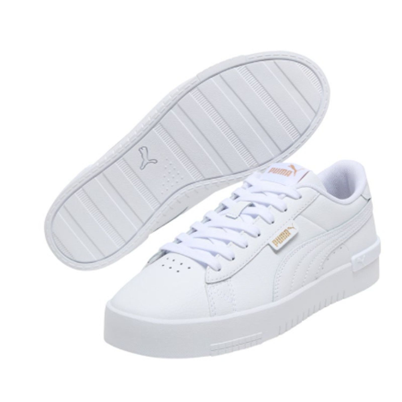 Puma Puma Womens Size 7 Leather Court Sneaker Shoes w Box Size US 7 / IT 37 - 3 Thumbnail