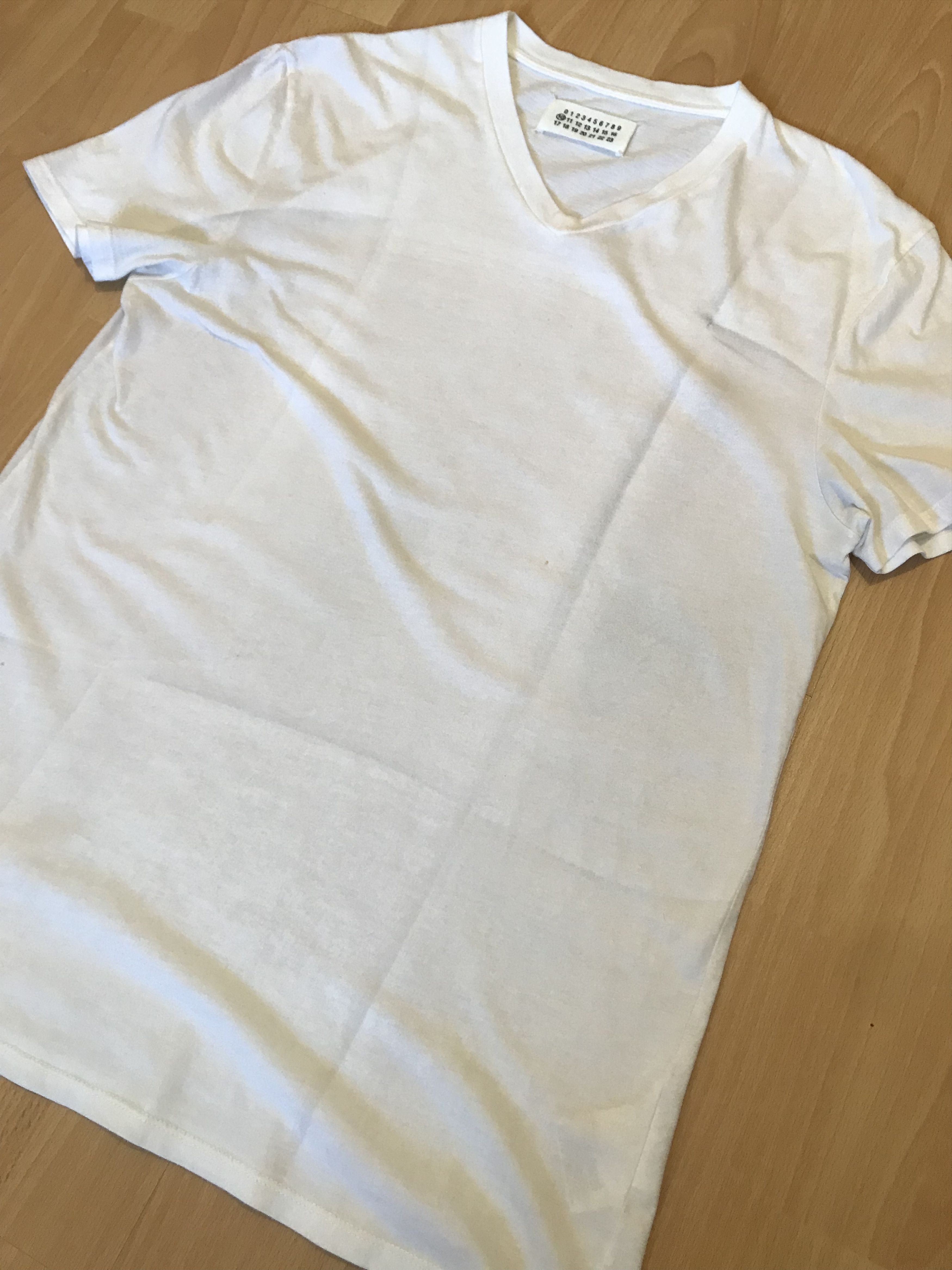 Maison Margiela Maison Margiela artificially aged stained t-shirt Size US M / EU 48-50 / 2 - 3 Thumbnail