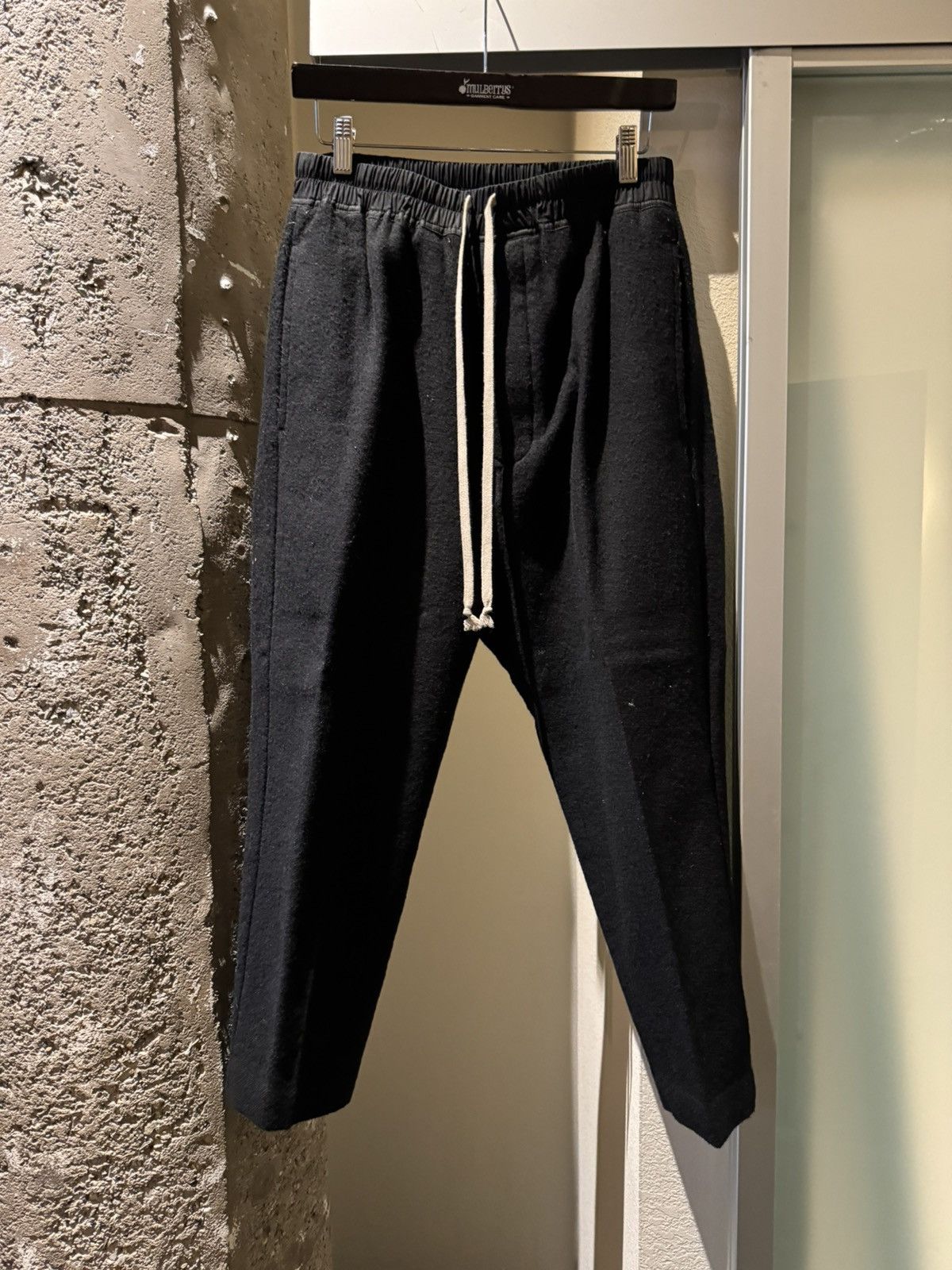 Rick Owens Wool Drawstring Astaire | Grailed