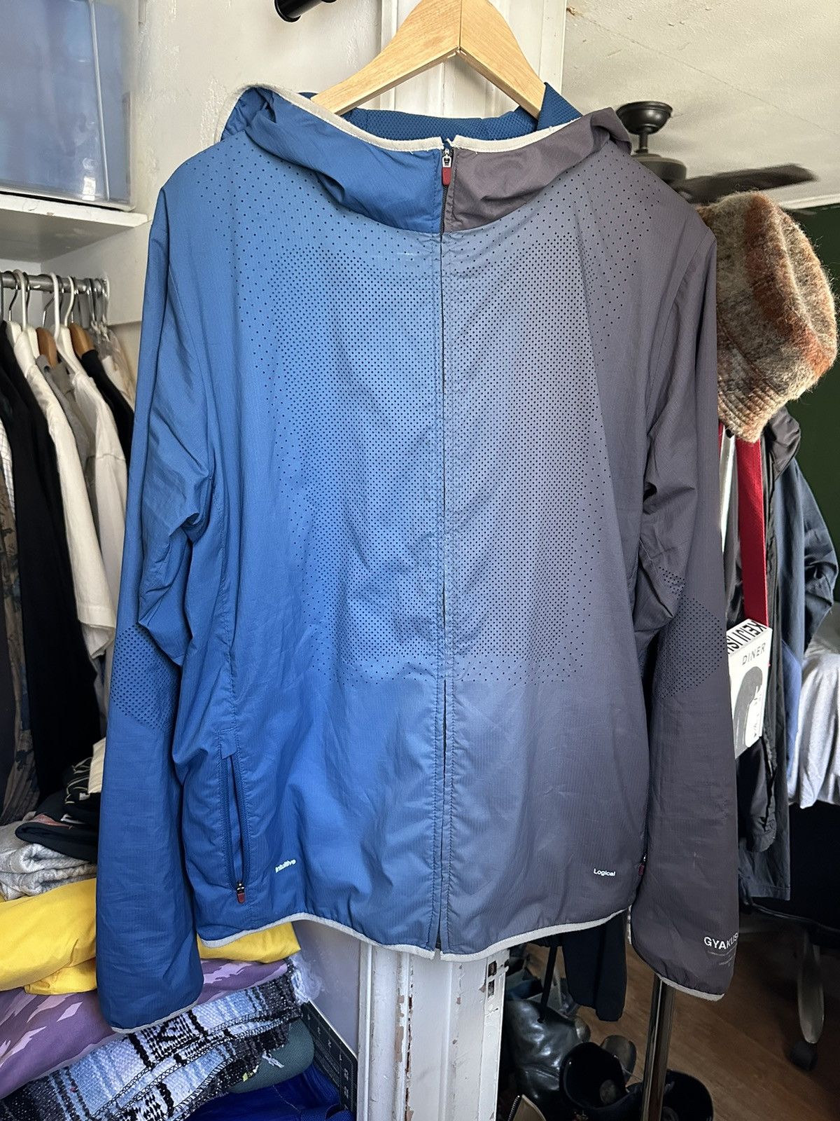 Gyakusou “AS UC Convertible Sweat Map” Jacket