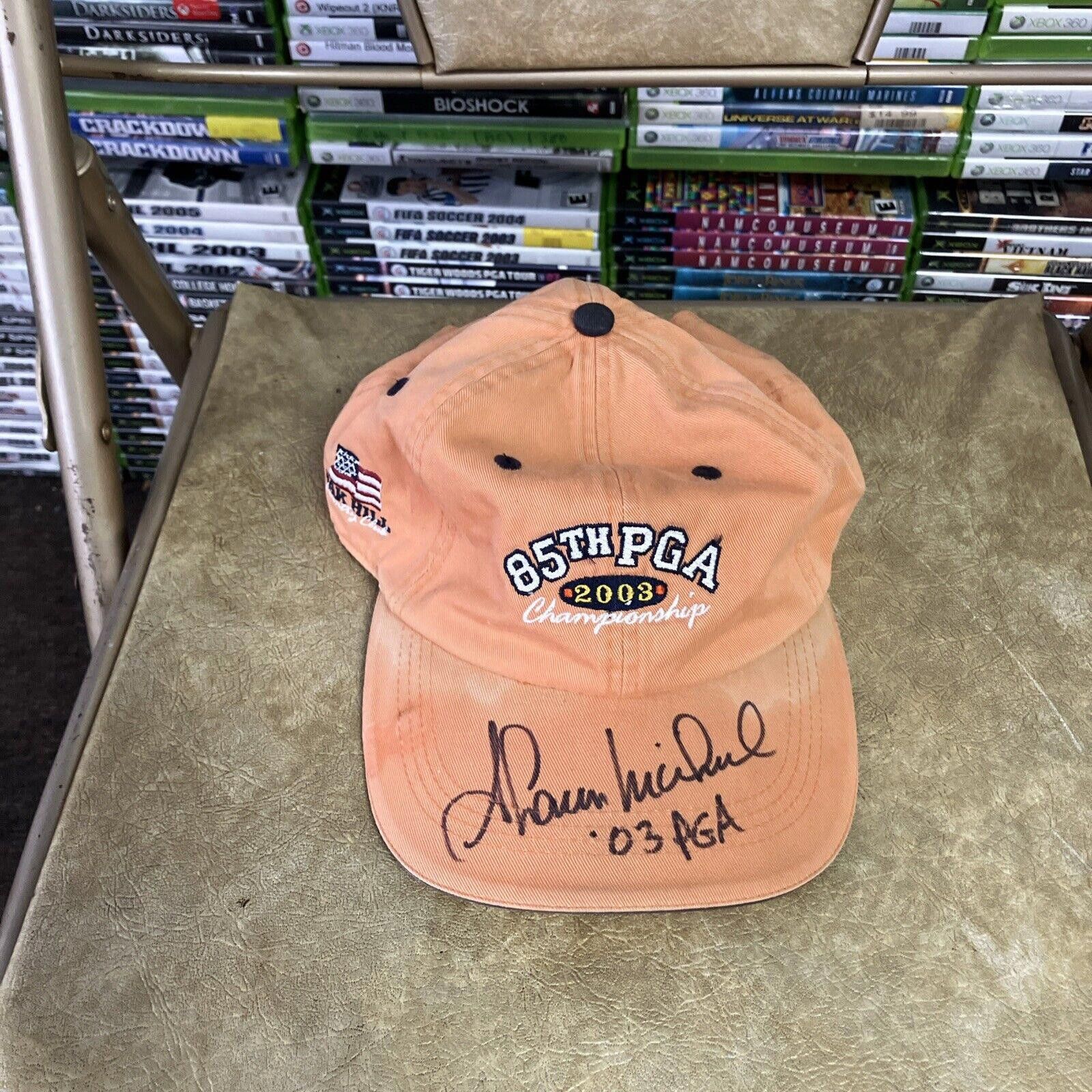 Designer Shaun Micheel - SIGNED 85th PGA Championship Hat Size ONE SIZE - 1 Thumbnail