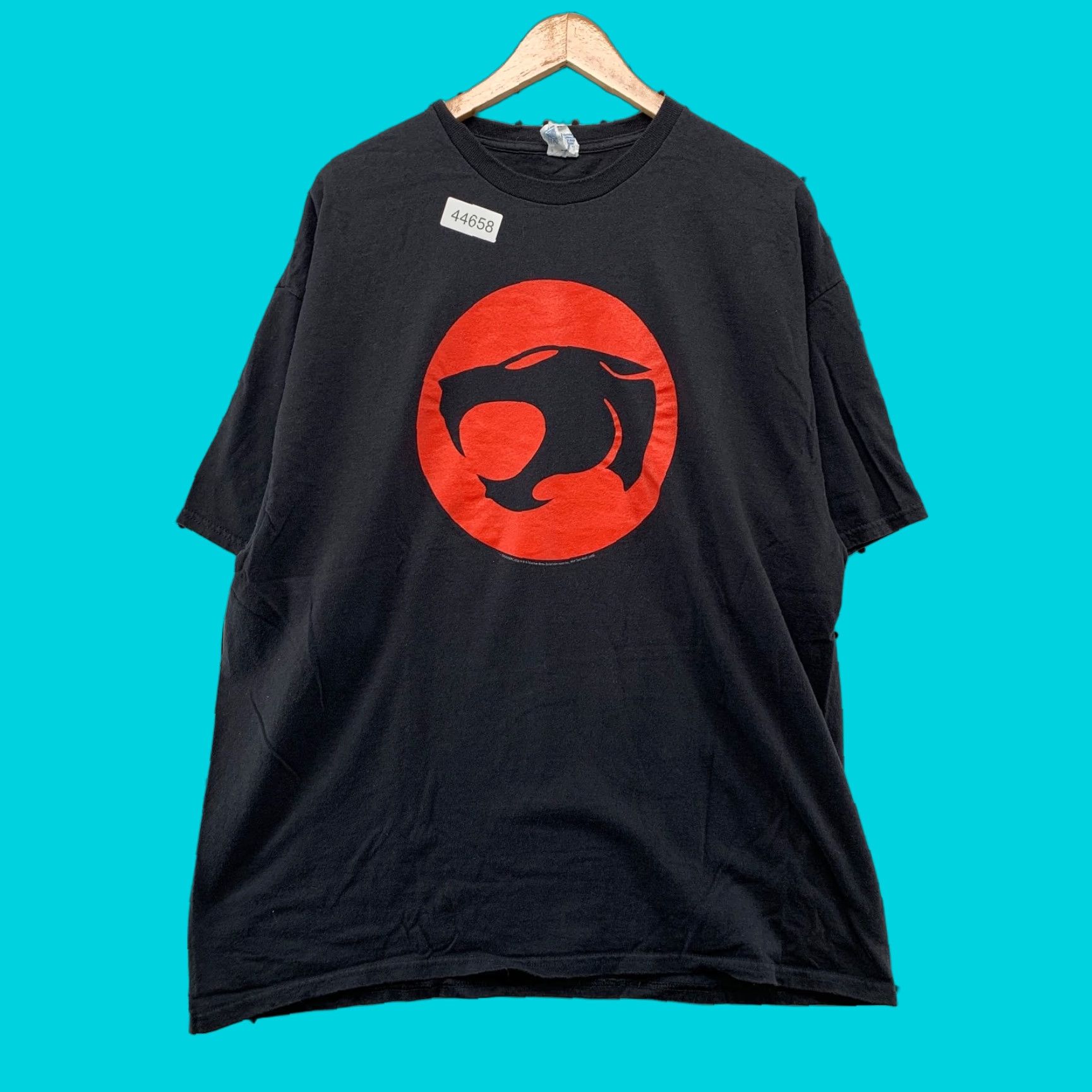 Delta VINTAGE Thundercats T Shirt Graphic Black Short Sleeve Mens 2XL Warner Bros Size US XXL / EU 58 / 5 - 1 Thumbnail