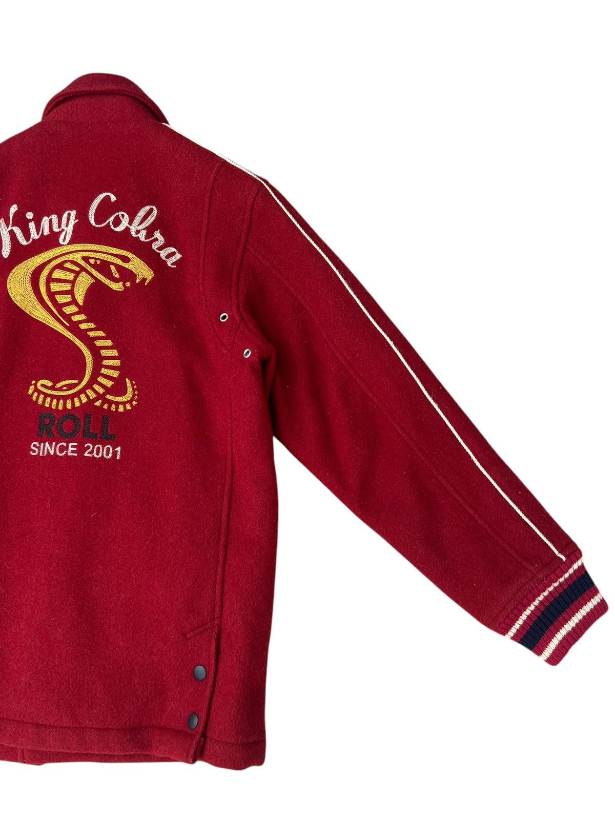 Freewheelers 2000s ROLL Japan King Cobra Wool Coat Jacket Size US M / EU 48-50 / 2 - 8 Thumbnail