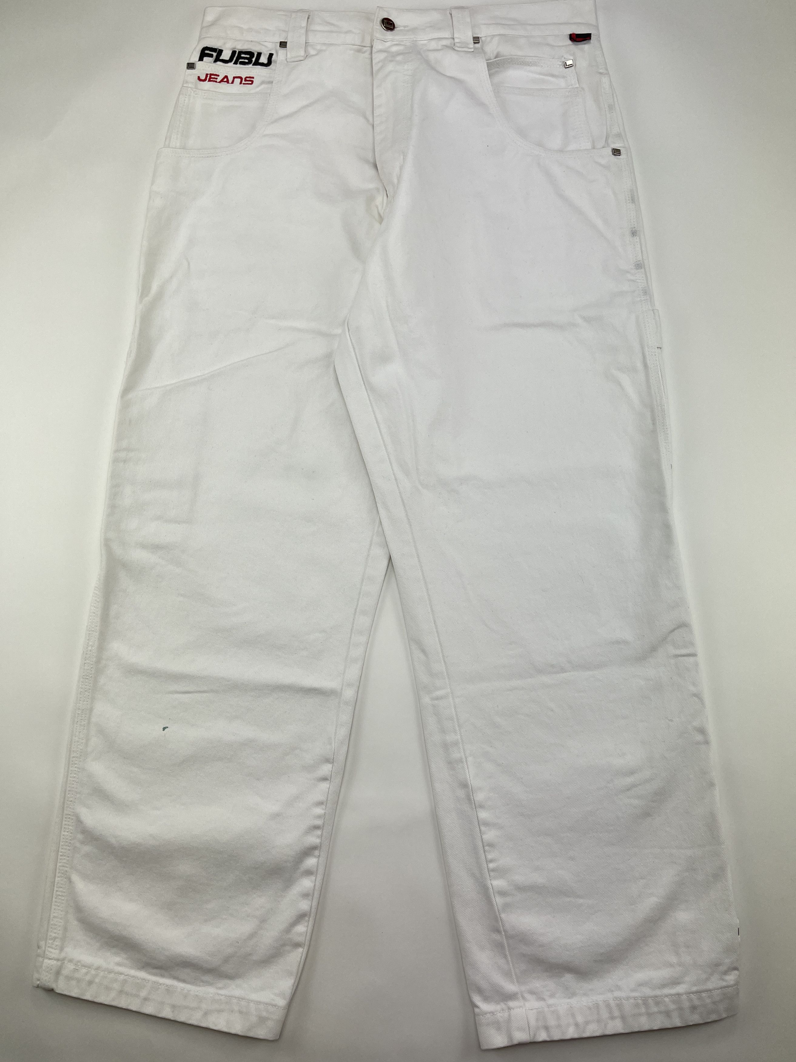 Fubu FUBU jeans, vintage baggy jeans, 90s hip hop skater Y2K 34 Size US 34 / EU 50 - 2 Thumbnail