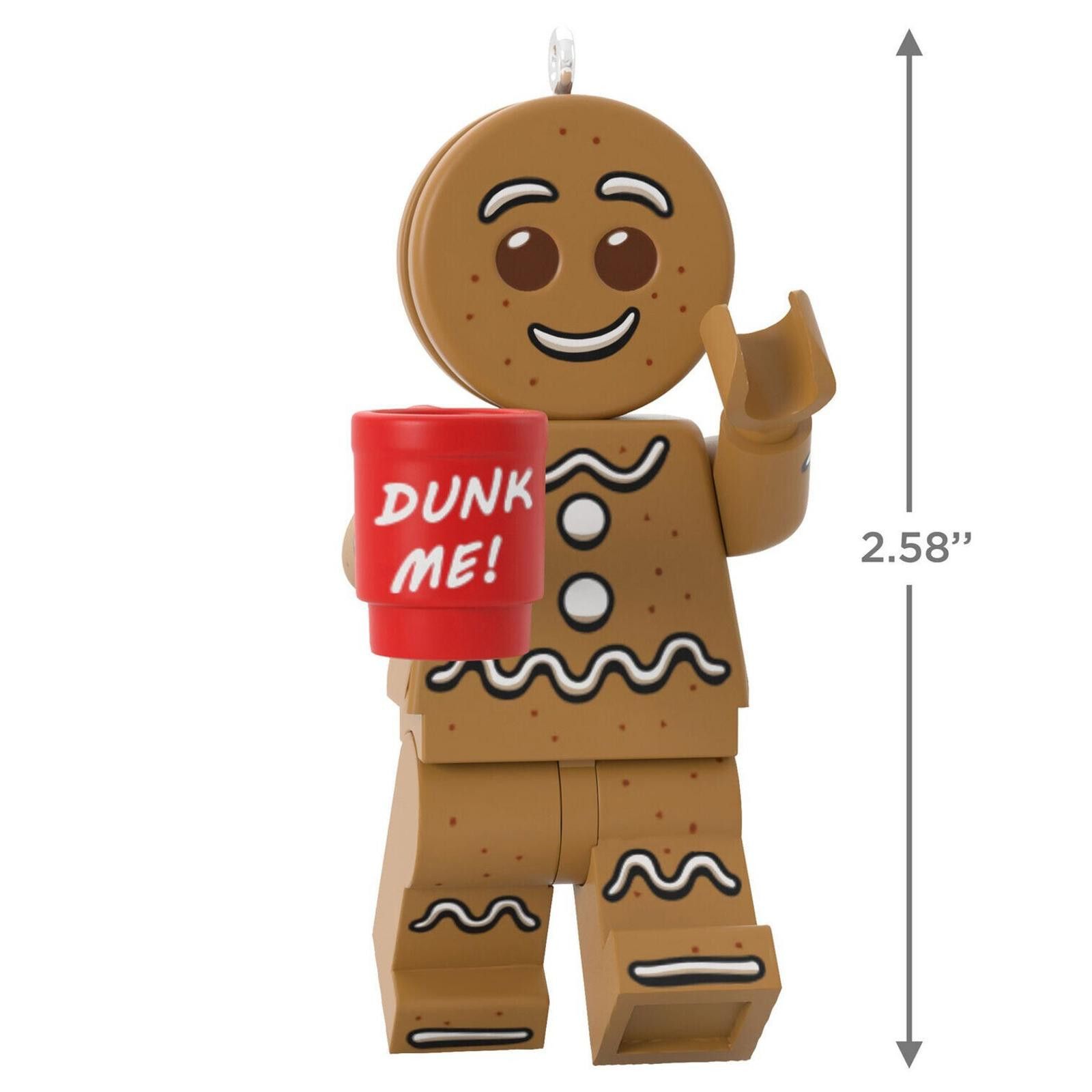 Other Hallmark Gingerbread Man Lego "Dunk Me" Keepsake Ornament Size ONE SIZE - 2 Thumbnail