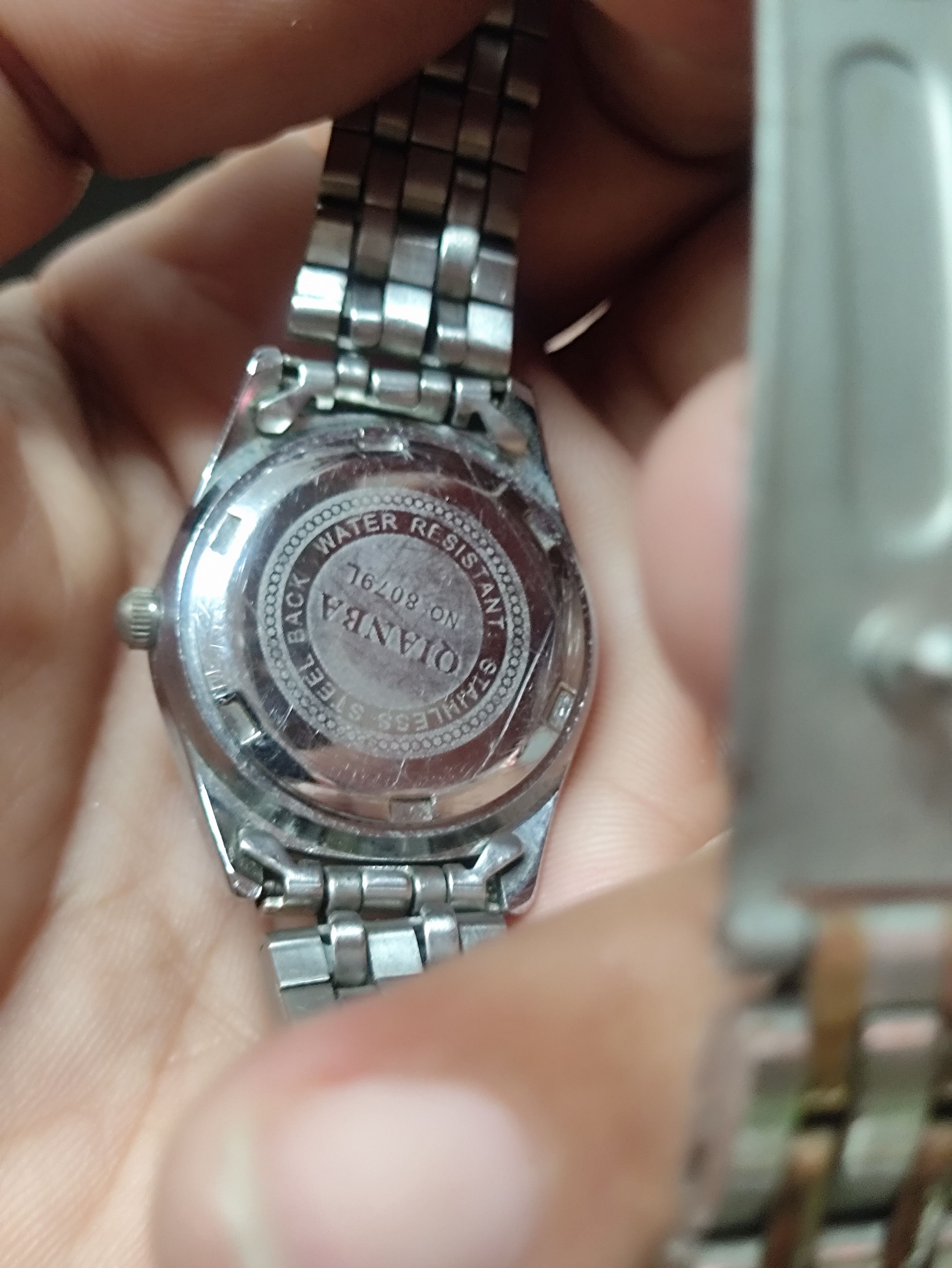 Japanese Brand VINTAGE "QIANBA" WATCH (NO. 8079L). LADIES WATCH Size ONE SIZE - 8 Thumbnail