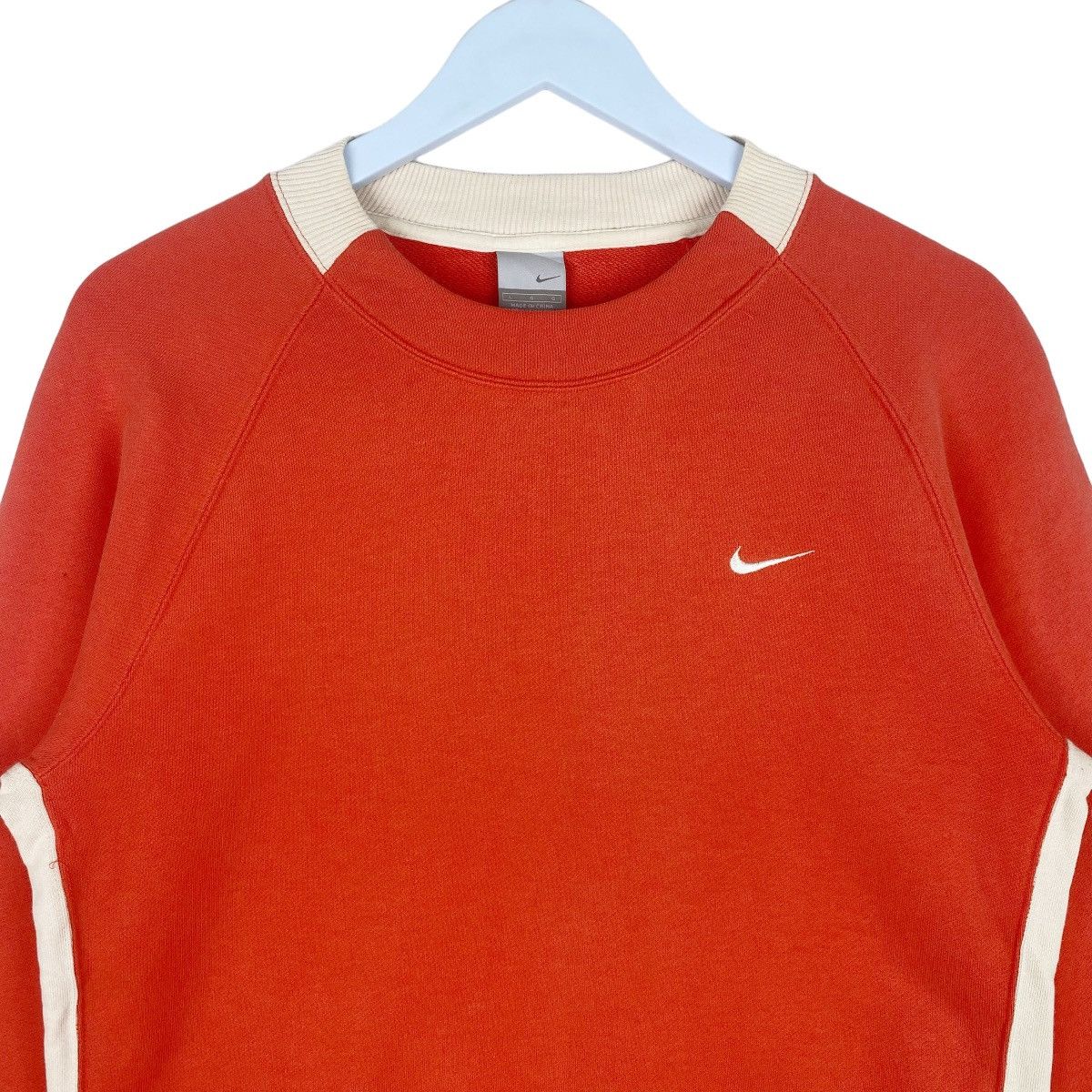 Nike Nike Sweatshirt Red Crewneck Pullover Jumper Size US S / EU 44-46 / 1 - 2 Thumbnail