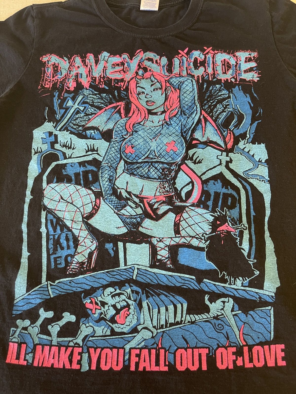 Other DAVEY SUICIDE I’ll Make You Shirt M Size US M / EU 48-50 / 2 - 1 Thumbnail