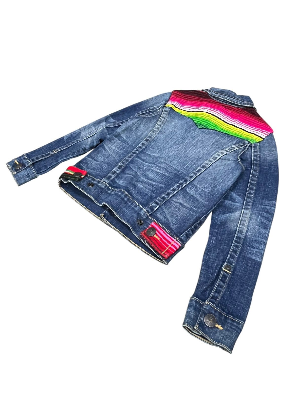 True Religion 🔥TRUE RELIGION KIDS SERAPE CUSTOM DENIM JACKET Size US XXS / EU 40 - 4 Thumbnail