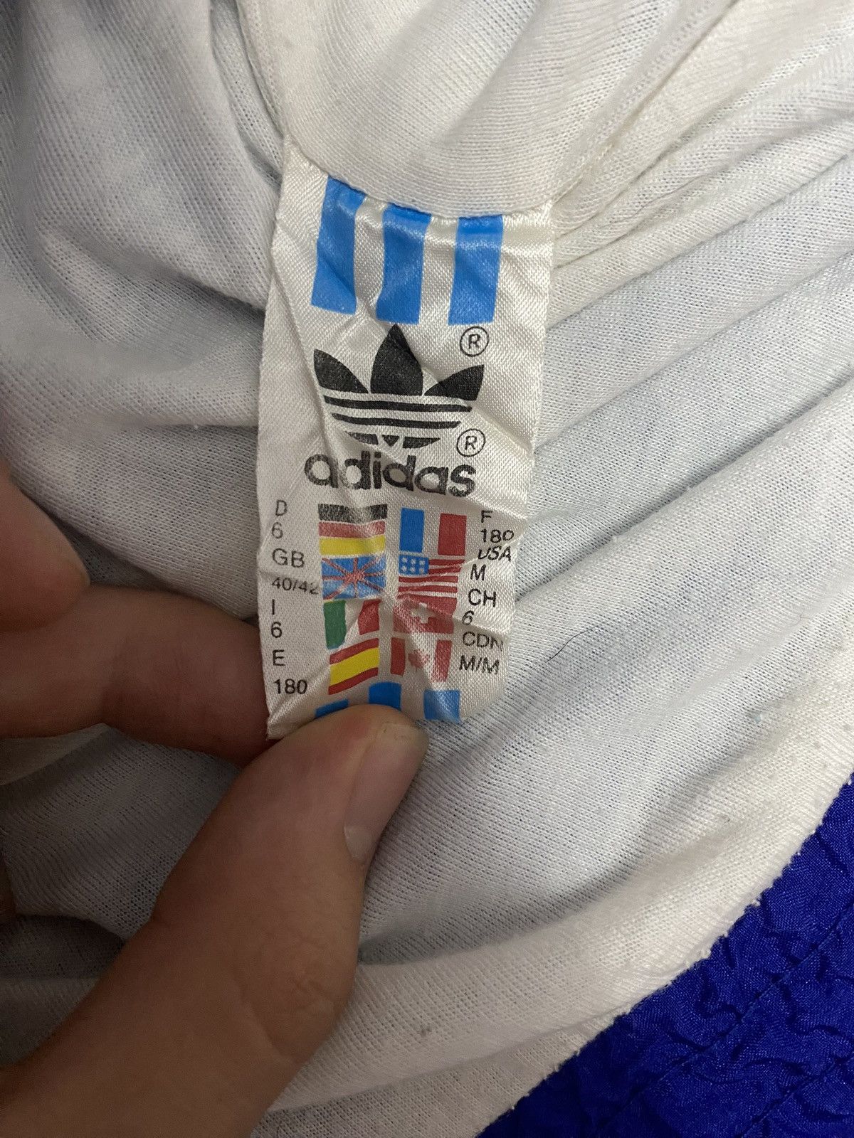 Adidas × Vintage 1990s Adidas Vintage Track Jacket Size US XL / EU 56 / 4 - 7 Thumbnail