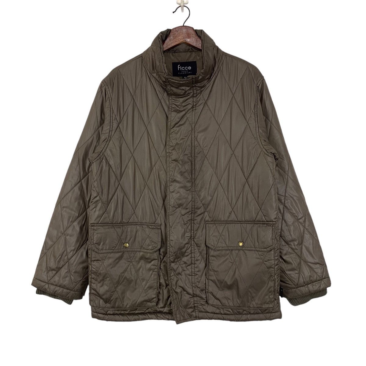Designer × Vintage × Yoshiyuki Konishi Vintage Ficce Futuro By Yoshiyuki Konishi Quilted Jacket Size US M / EU 48-50 / 2 - 1 Thumbnail