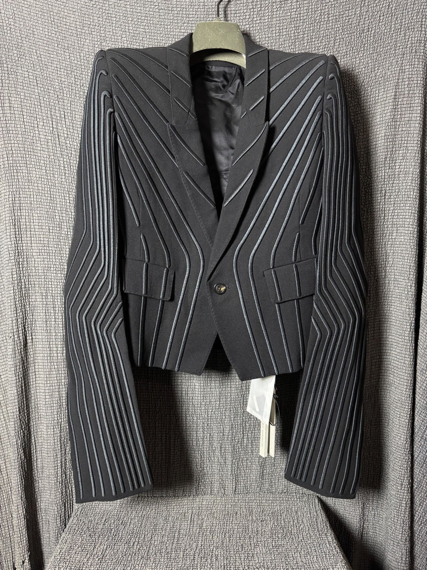 Rick Owens rick owens neue alice structured blazer jacket Size S / US 4 / IT 40 - 1 Thumbnail