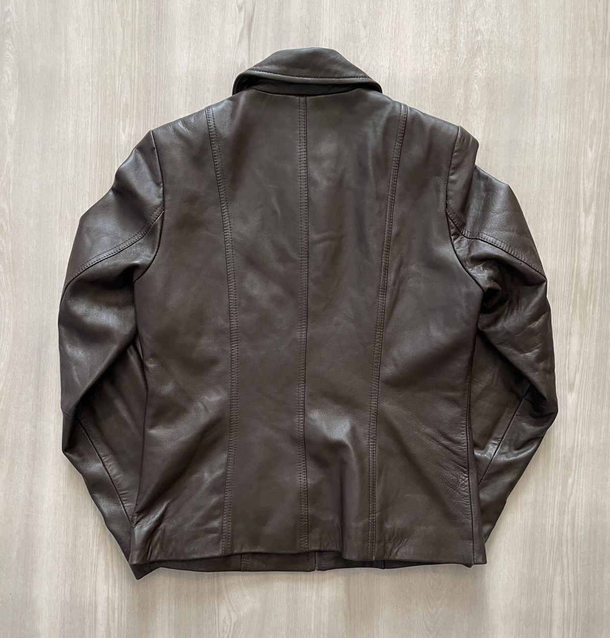 Sonoma Sonoma Lamb Skin Butter Soft Brown Leather Jacket- Small Size S / US 4 / IT 40 - 5 Thumbnail