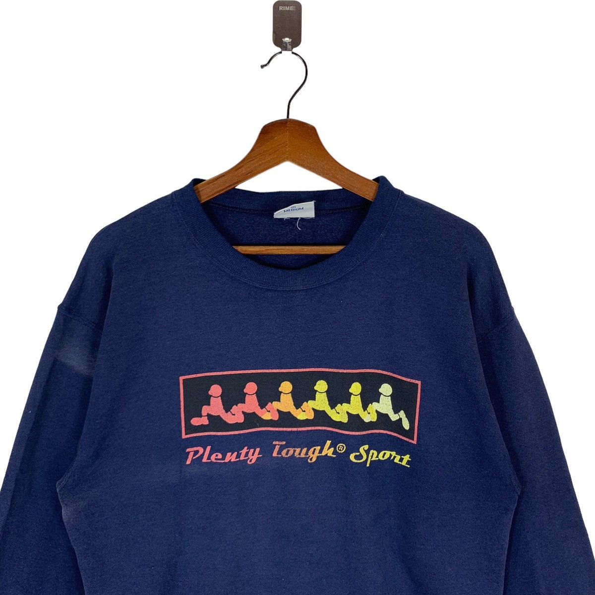 Vintage × Welcome Skateboards VINTAGE 90S PLENTY TOUGH SPORT SKATEBOARD PULLOVER CREWNECK Size US M / EU 48-50 / 2 - 4 Thumbnail