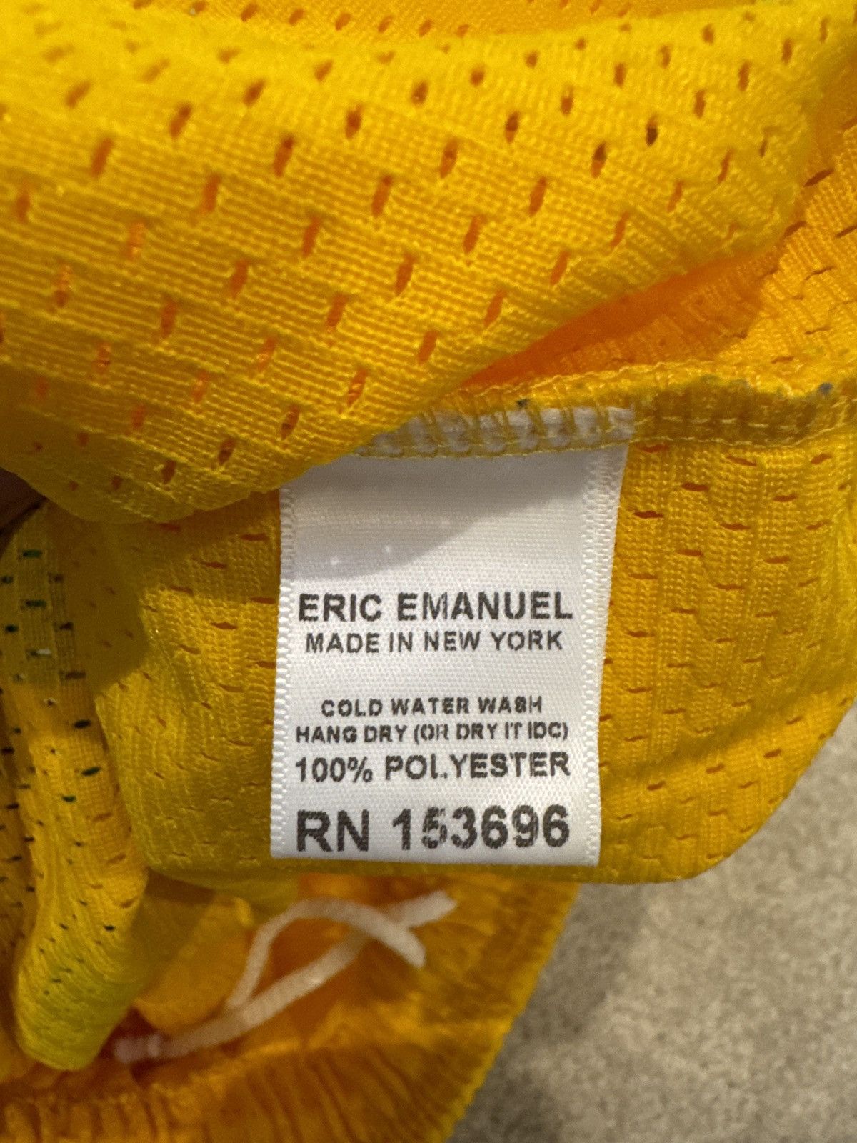 Eric Emanuel Eric Emanuel EE Basic Short - Yellow Bolt Size US 31 - 4 Thumbnail