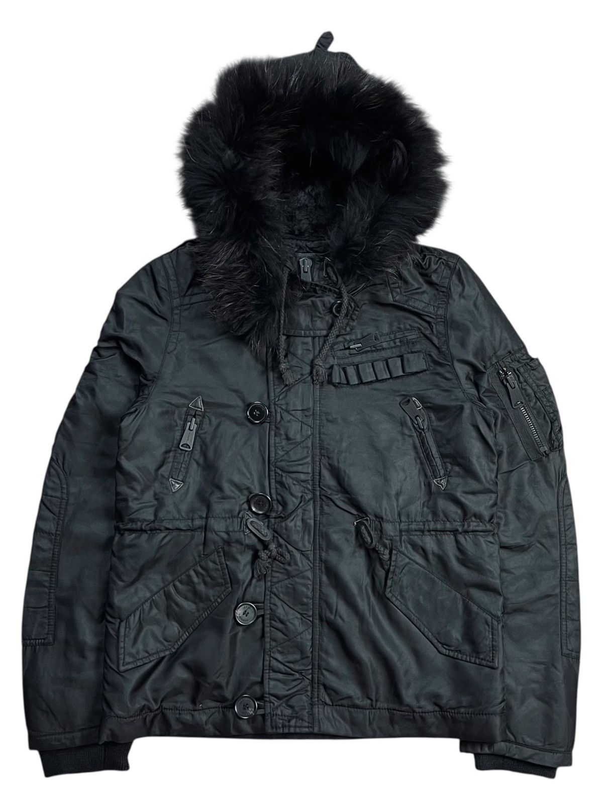 Tornado Mart Fur Hoodie | Grailed