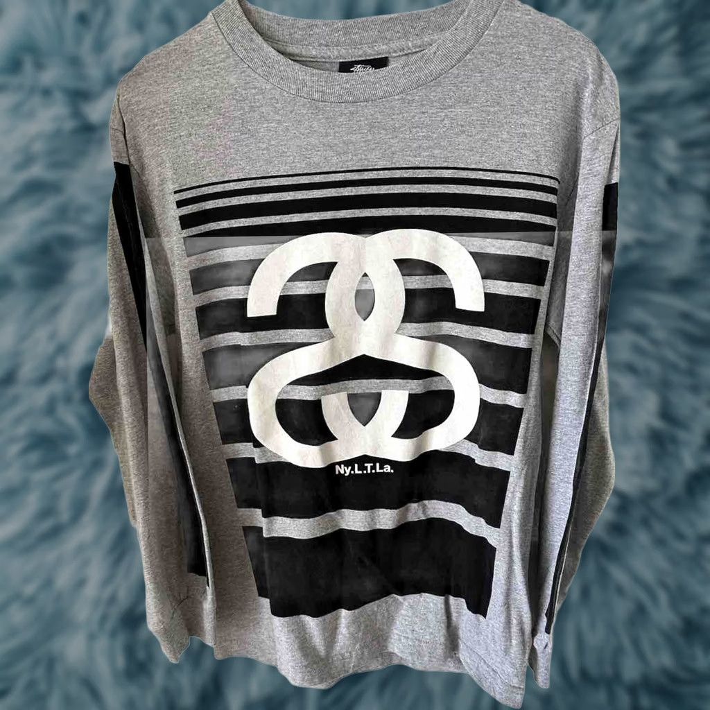 Vintage VINTAGE Stussy World Tribe International Stussy Tribe Long Sleeve Small Mens Size US S / EU 44-46 / 1 - 1 Thumbnail