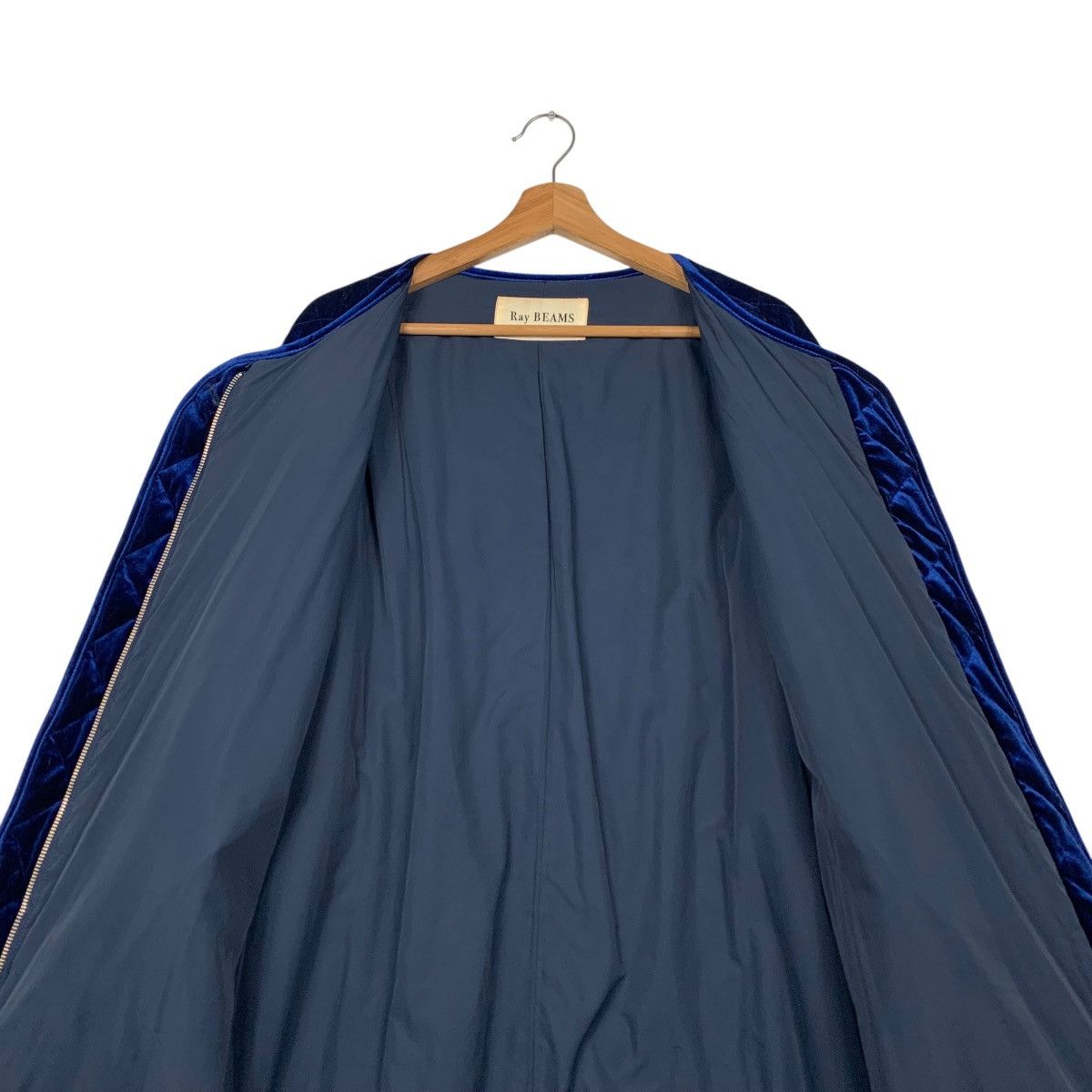 Beams Plus RAY BEAMS Quilt Velvet Overcoat Jacket #2281-C101 Size US L / EU 52-54 / 3 - 13 Thumbnail