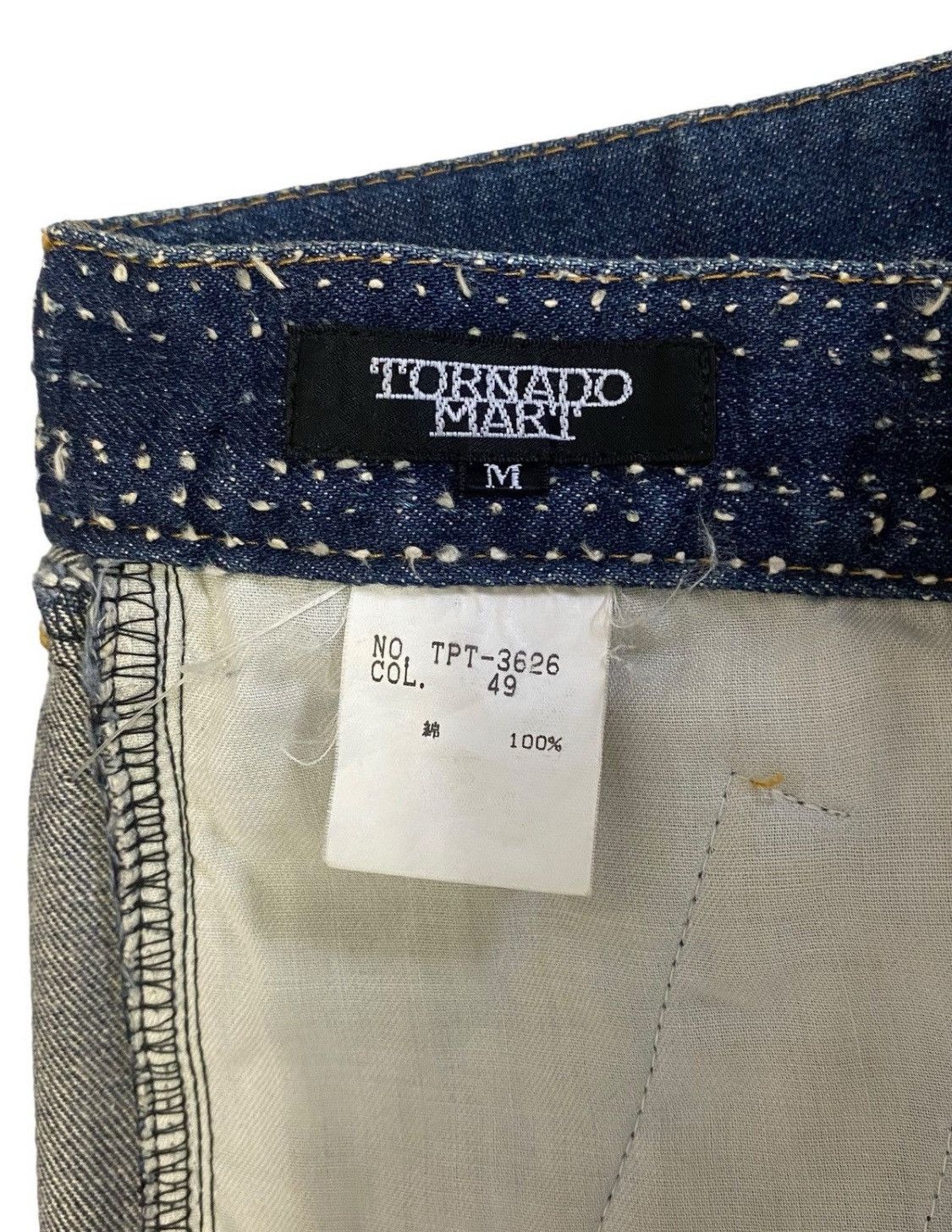 Tornado Mart Vintage Tornado Mart Flare Boho-Chic Unique Stitch Detailing Size US 29 - 12 Thumbnail