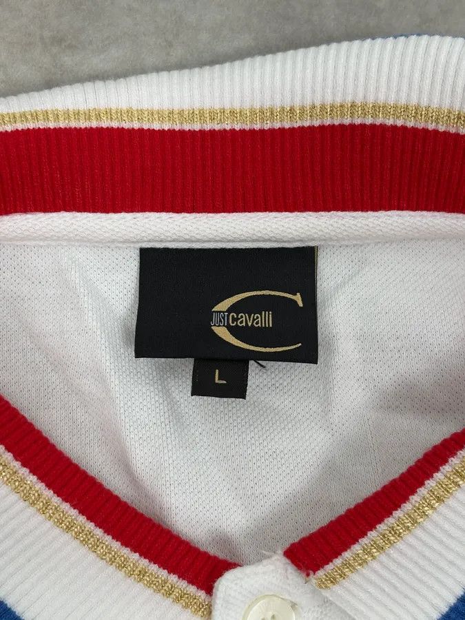 Just Cavalli SS2012 Cavalli White Trompe L’Œeil Necklaces Polo Size US S / EU 44-46 / 1 - 9 Thumbnail