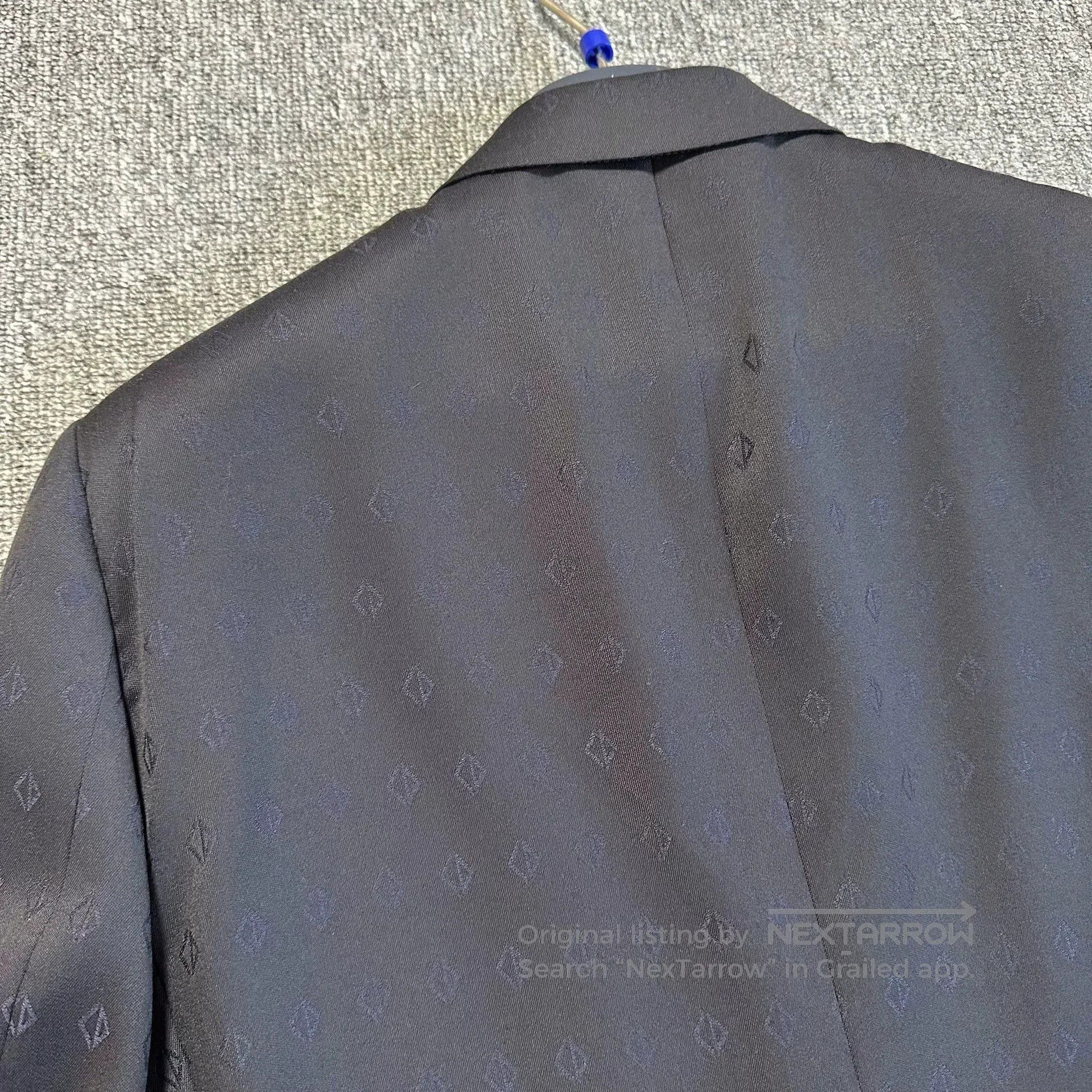 Dior Dior Wool Blazer with Logo Pattern. Size US L / EU 52-54 / 3 - 6 Thumbnail