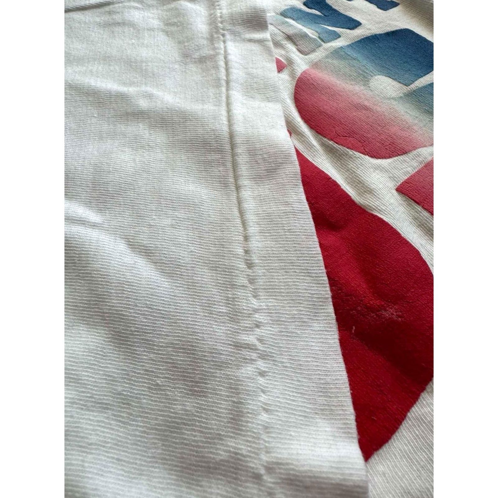 Born BORN IN THE USA Shirt XL Men Vintage Caribbean Dream 90s White Short Sleeve USA Decade 90s Shirt Mens XL Size US XL / EU 56 / 4 - 4 Thumbnail