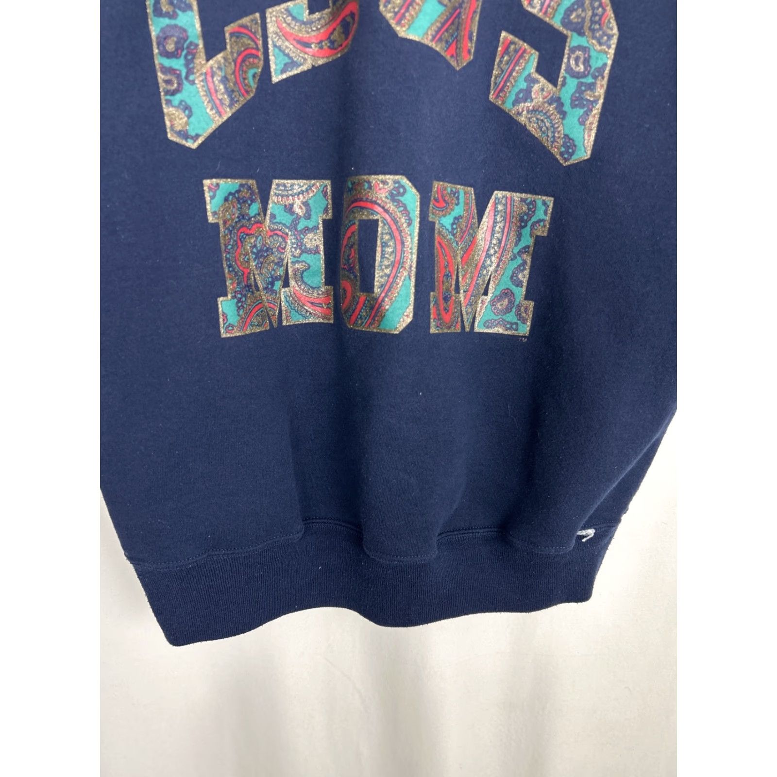 Russell Athletic VINTAGE Russell Athletic XL Pullover Crewneck CSUS MOM Navy Blue Paisley Accent Mens Shirt Size US XL / EU 56 / 4 - 5 Thumbnail