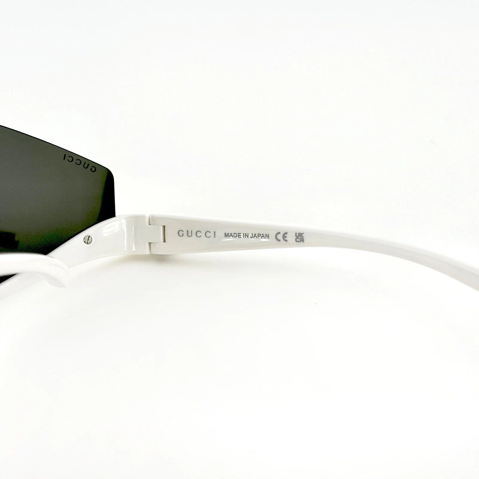 Gucci GUCCI 1650 White Black Sport Wrap Gg1650S Sunglasses 007 Size ONE SIZE - 7 Thumbnail