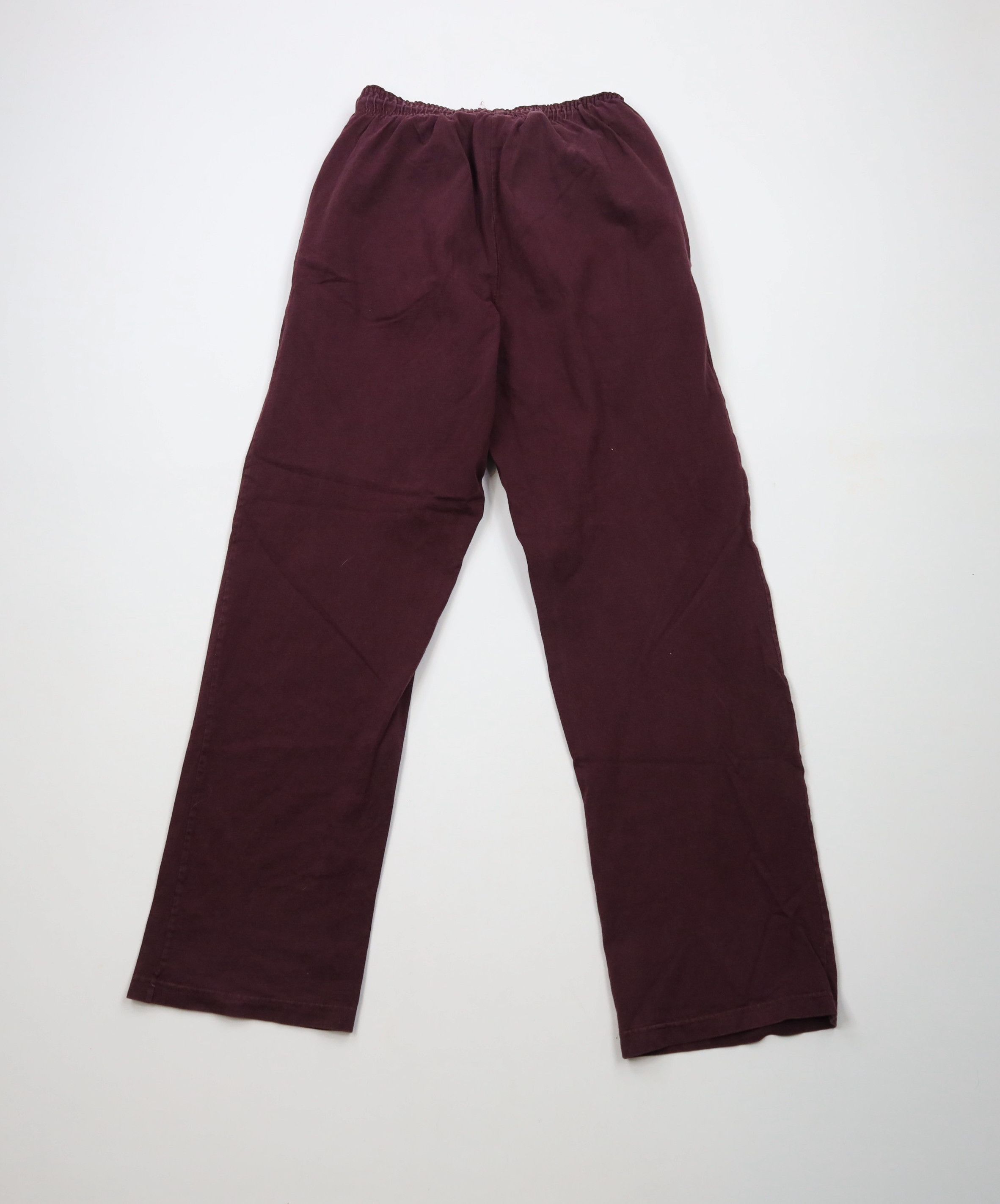 Champion × Vintage Vintage Champion Lightweight Sweatpants Maroon Cotton Size US 32 / EU 48 - 10 Thumbnail