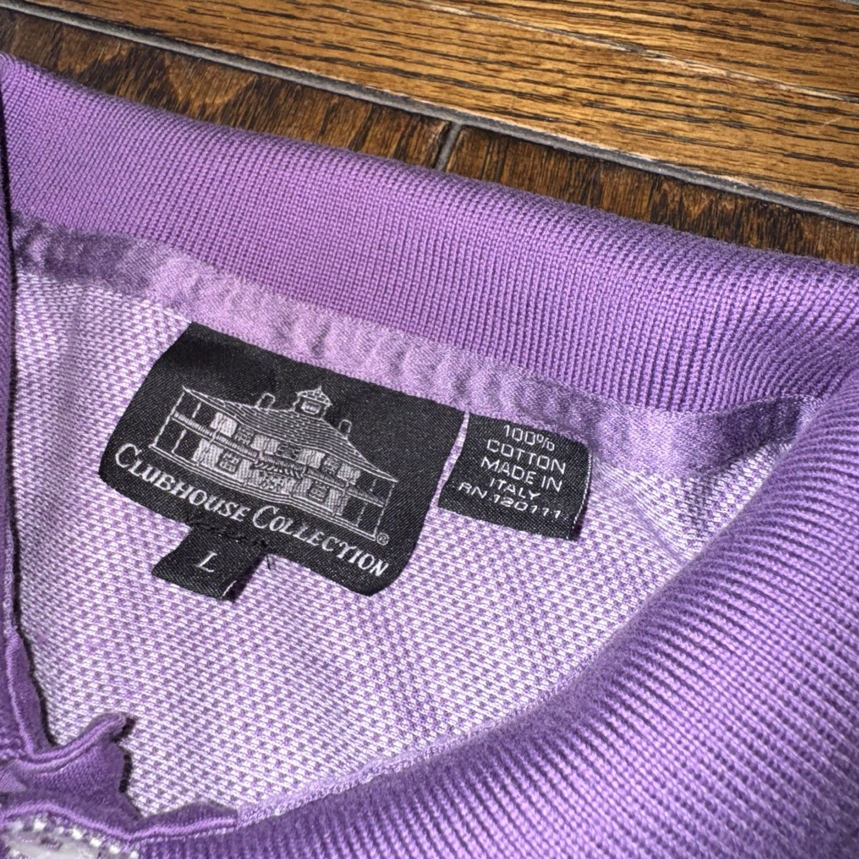 Vintage Clubhouse Collection Polo Shirt Men’s Large Masters Logo Golf Purple Polo Shirt Men’s L Purple Masters Logo Golf Clubhouse Collection Size US L / EU 52-54 / 3 - 3 Thumbnail