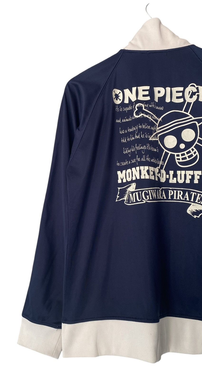Cartoon Network × One Piece × Vintage Vintage ONE PIECE Windbreaker Zipper Jacket Size US L / EU 52-54 / 3 - 8 Thumbnail