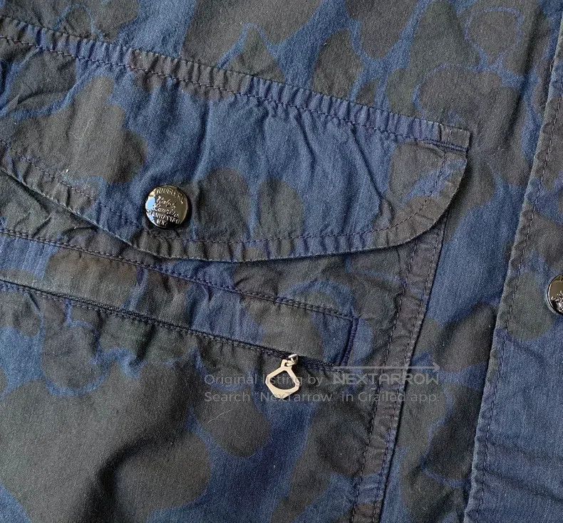 RRL Ralph Lauren RRL Ralph Lauren Indigo camouflage jacket Size US XL / EU 56 / 4 - 5 Thumbnail